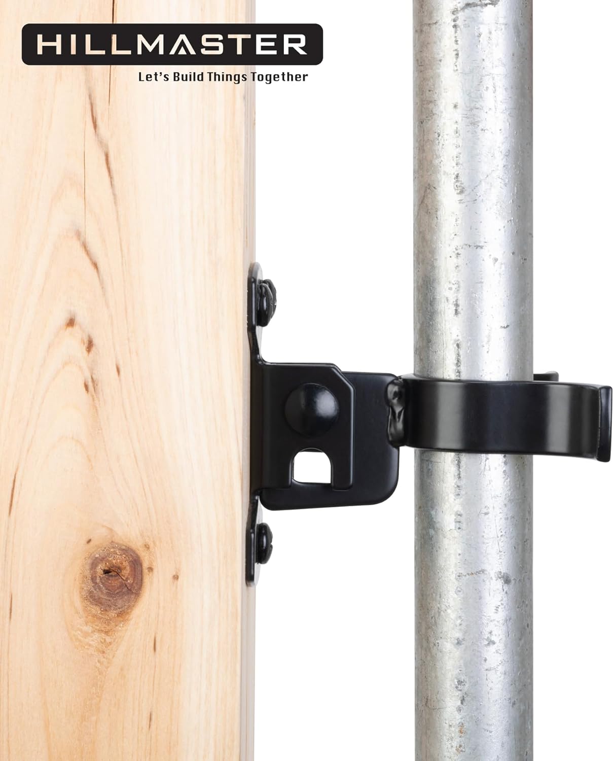 Sturdy Steel Chain-Link Gate Latch