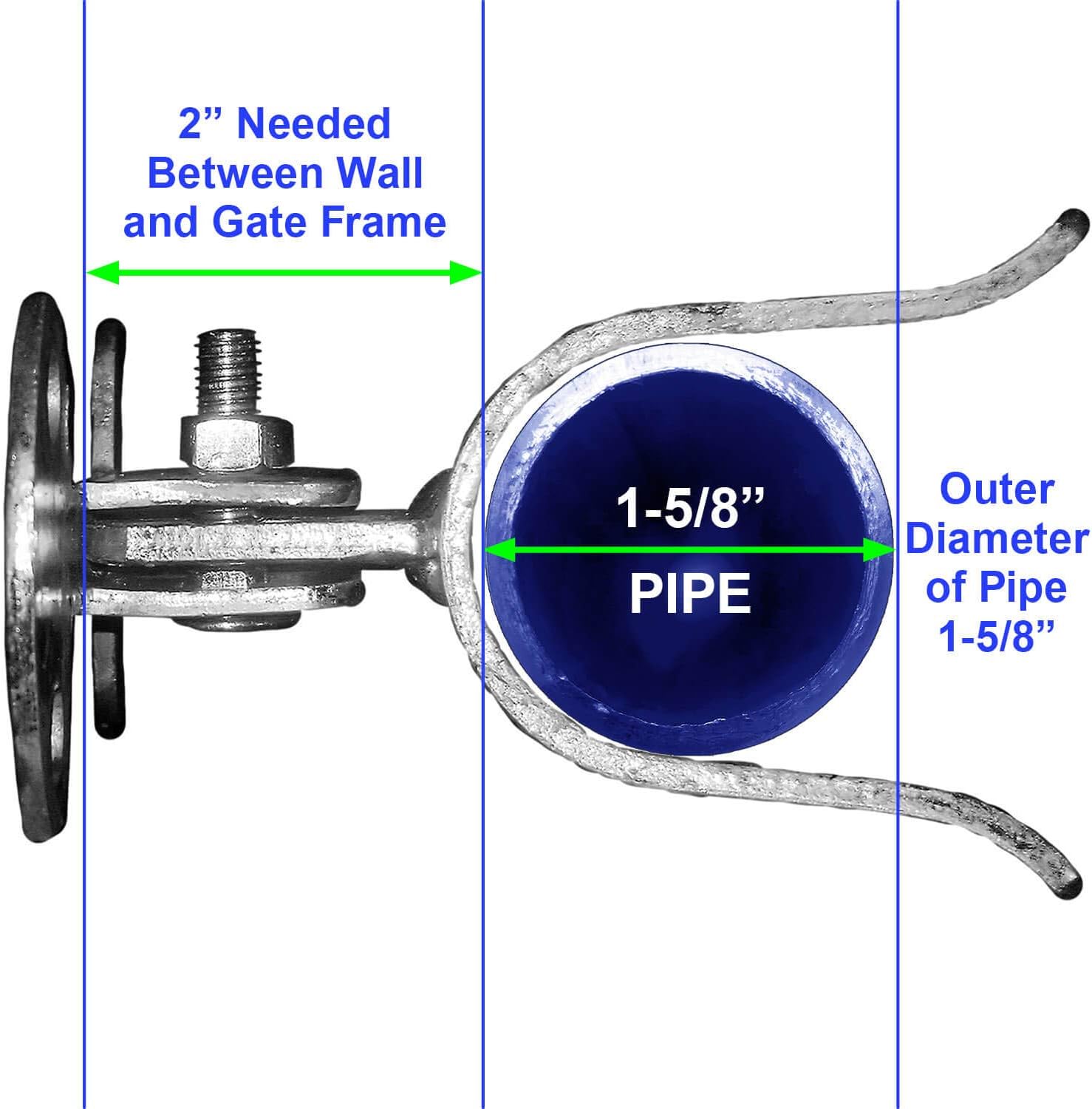 Jake Sales Wall Mount Gate Latch