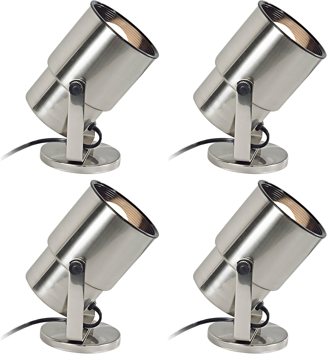 Pro Track Staccato Set of 4 Adjustable Accent Wall Lights