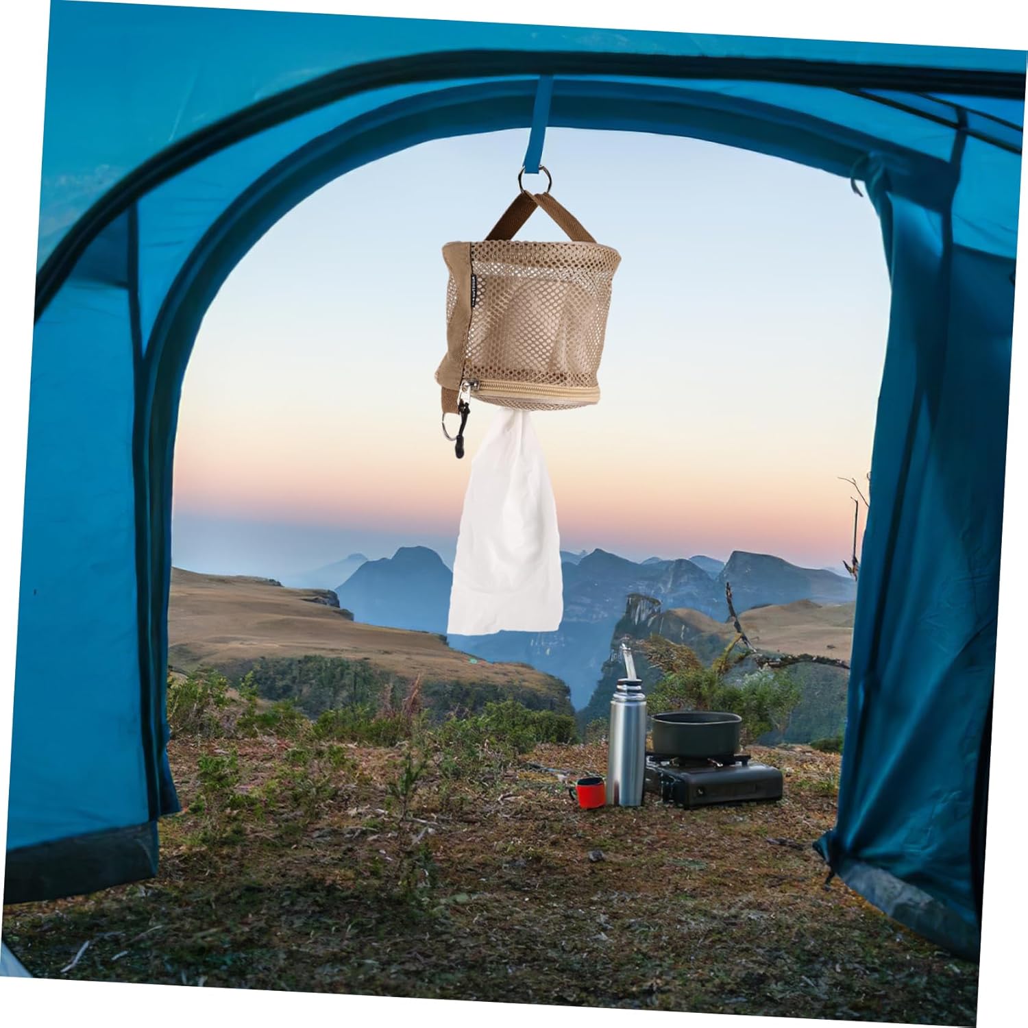 Abaodam Exclusive Compact Toilet Paper Holder for Camping
