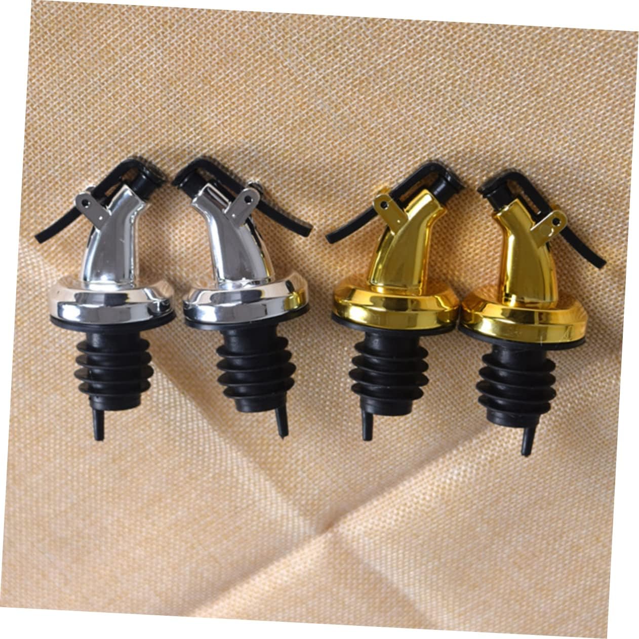 Alipis 12 Pcs Oil Nozzle Dispenser Set with Brush Lid