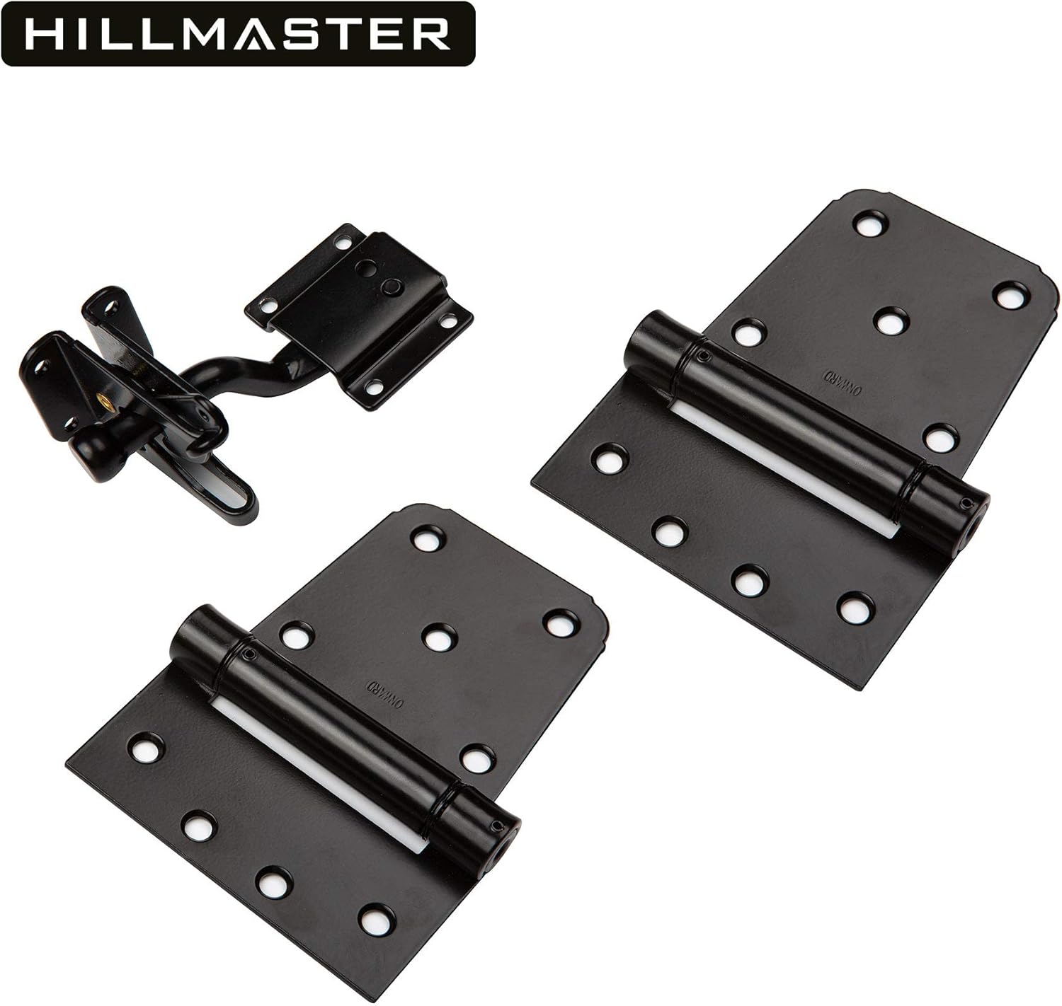 HILLMASTERHeavy Duty Gate Latch Kit w 2x35 Spring Hinges