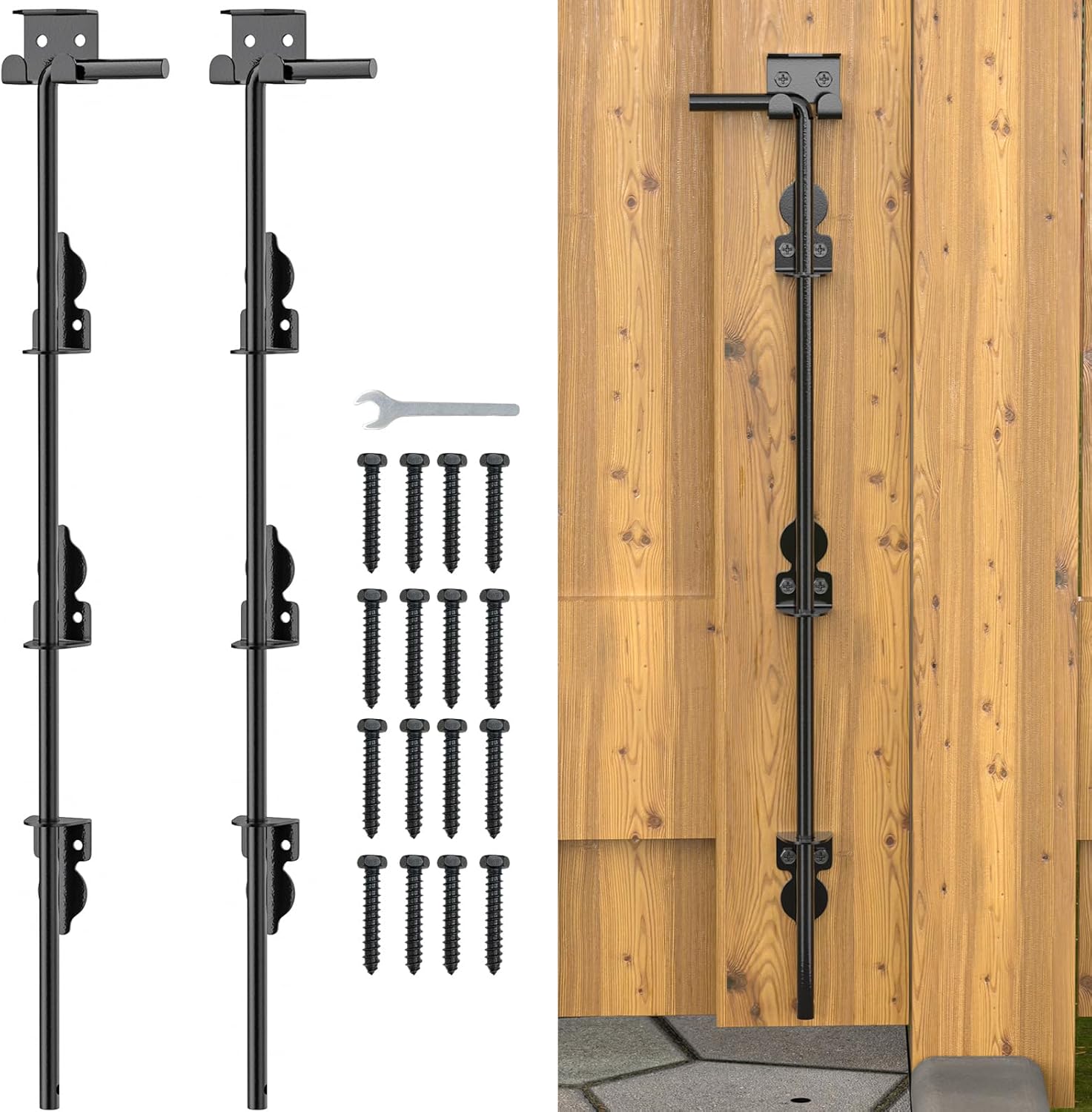 24 Cane Bolt Drop Rod for Gate - Durable and Reliable