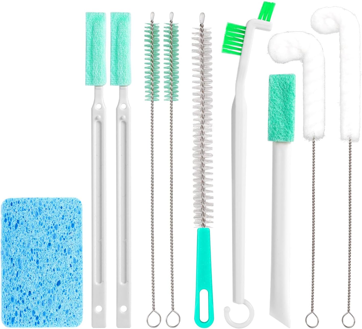 Gosknor 10PCS Ice Machine Cleaner Brush Set