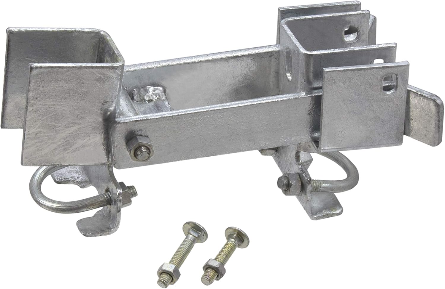 Double Gate Latch for Chain Link Fences