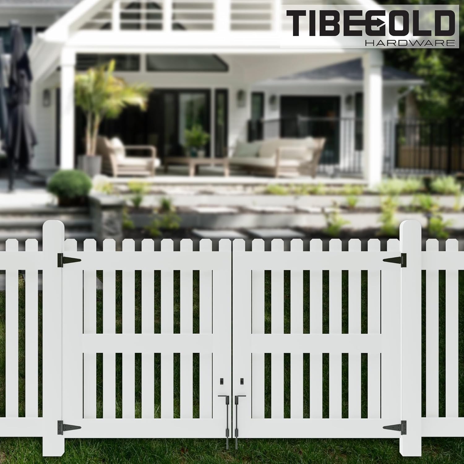 TIBEGOLD 18 Heavy Duty Cane Bolt Gate Drop Rod