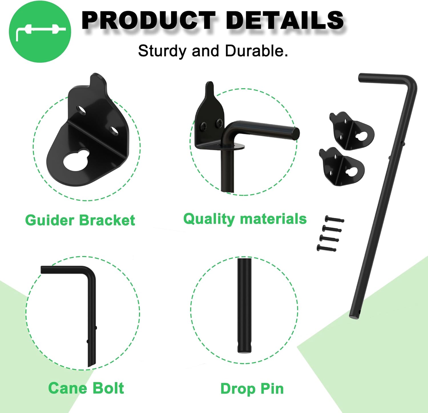 Real Fancy Drop Gate 12-Inch Heavy Duty Secure