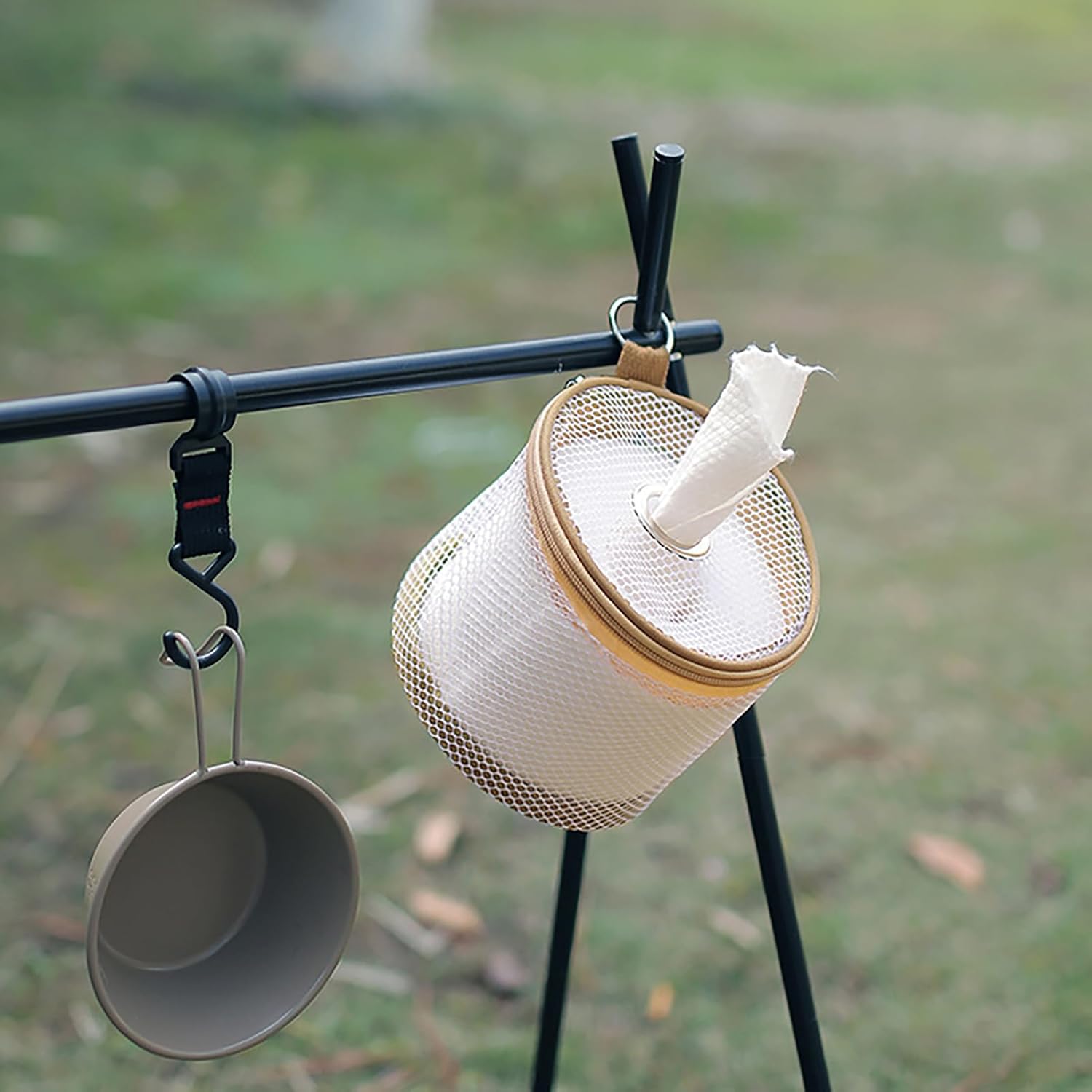 Portable Toilet Paper Holder for Camping