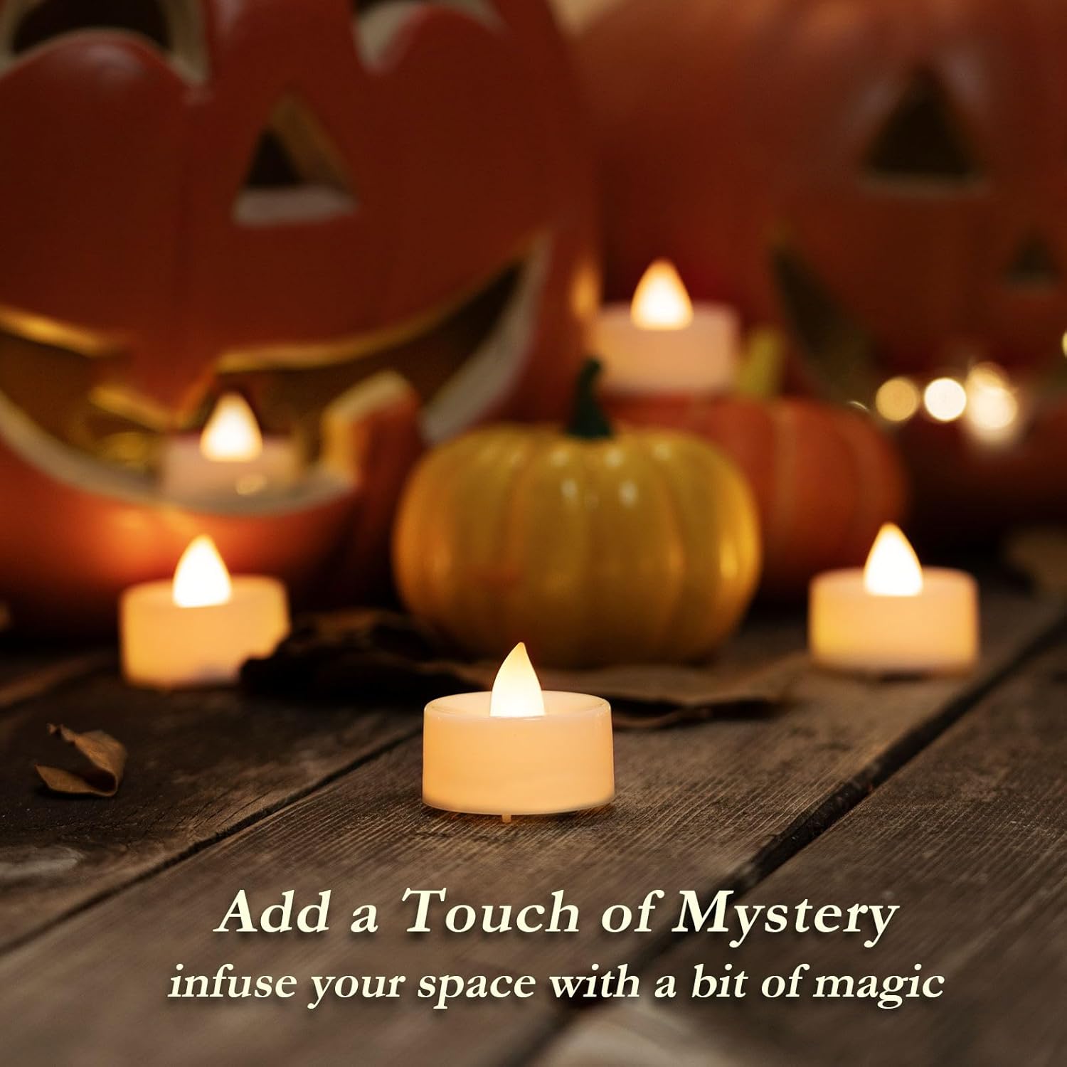 Amagic 30Pcs Flameless LED Tea Lights with 200 Hours Battery