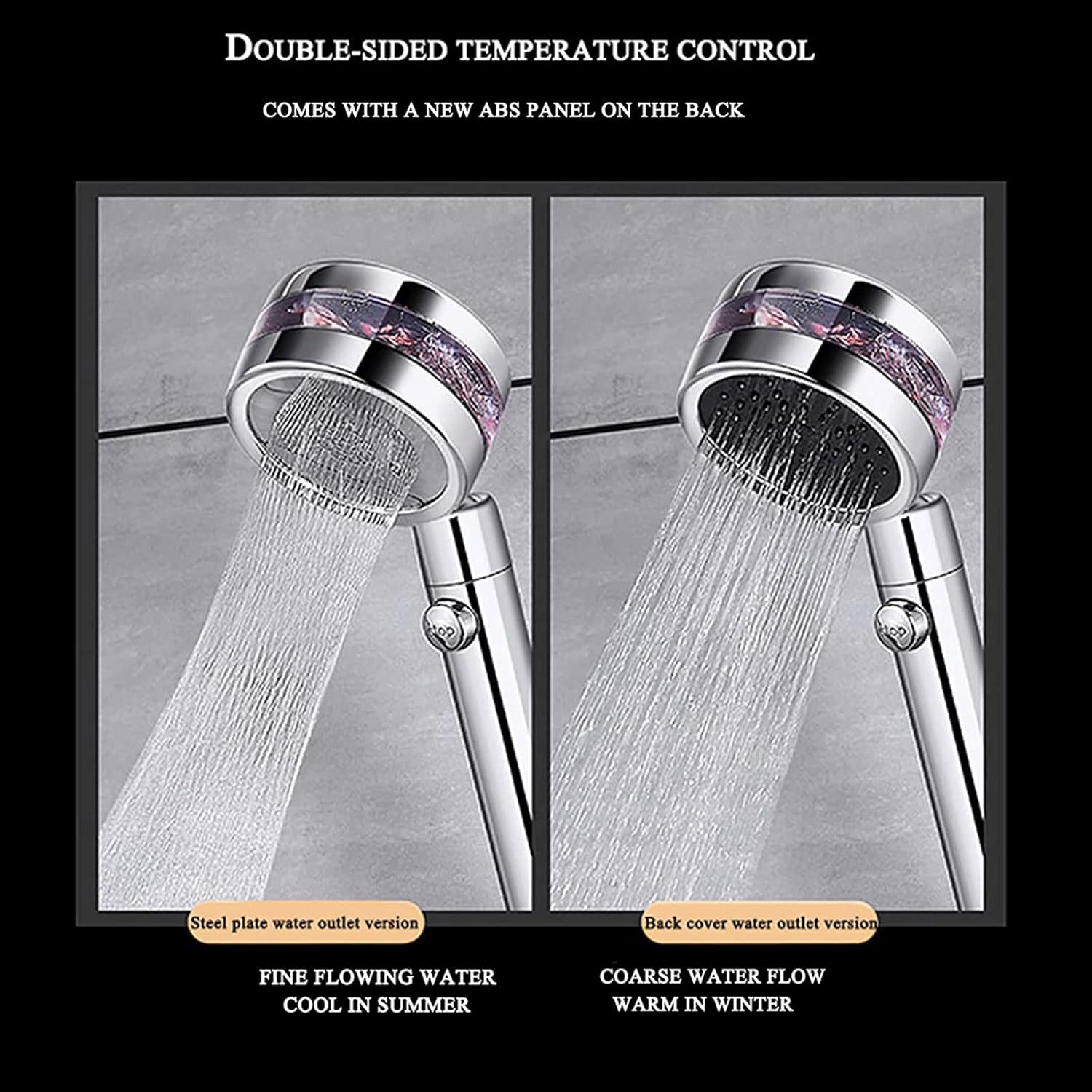 Compact Handheld Shower Head for Quick Cleanings