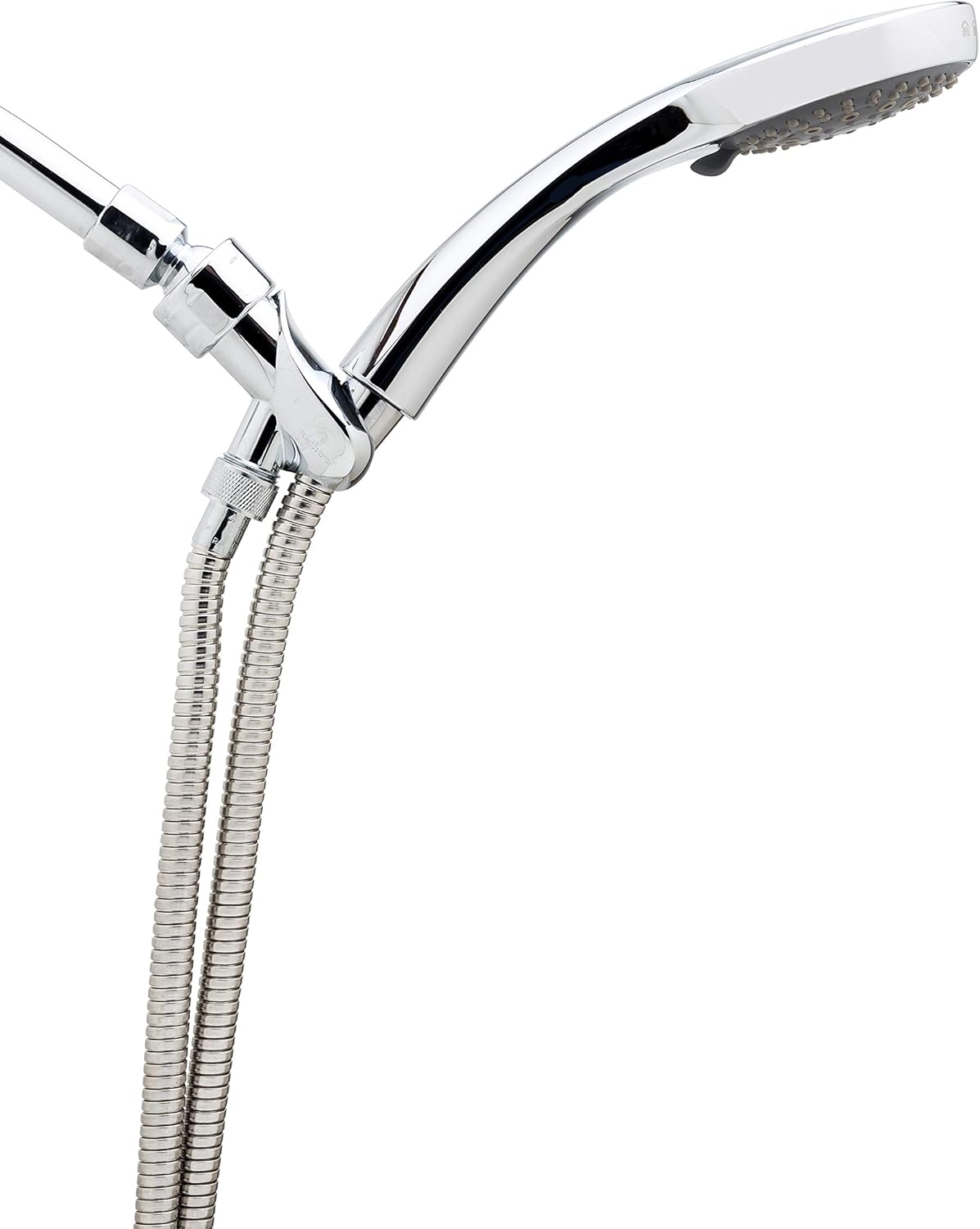 Low Pressure Handheld Showers - Long hose Design by Take A Shower LLC