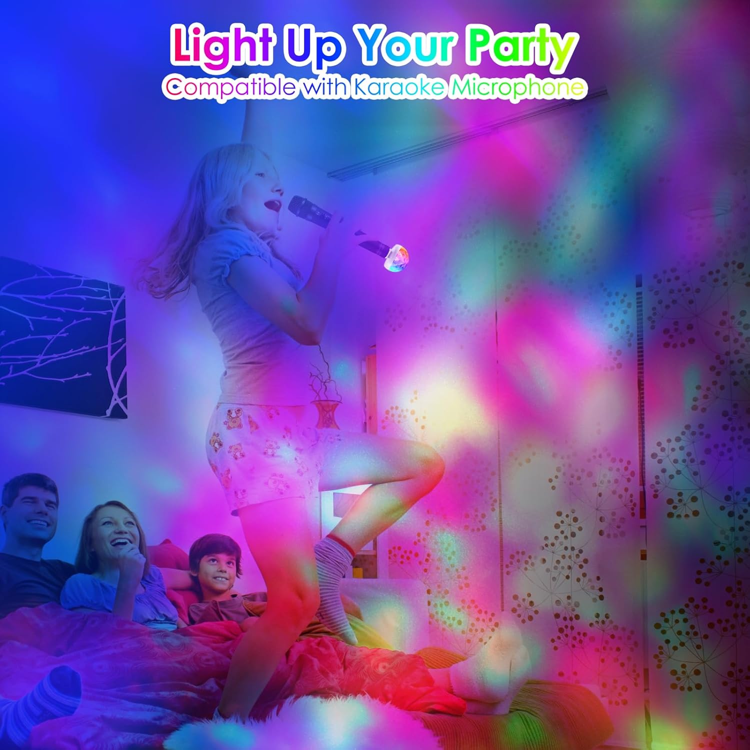 Orlabno USB Mini Disco Ball Light - Festive Party Decor 1