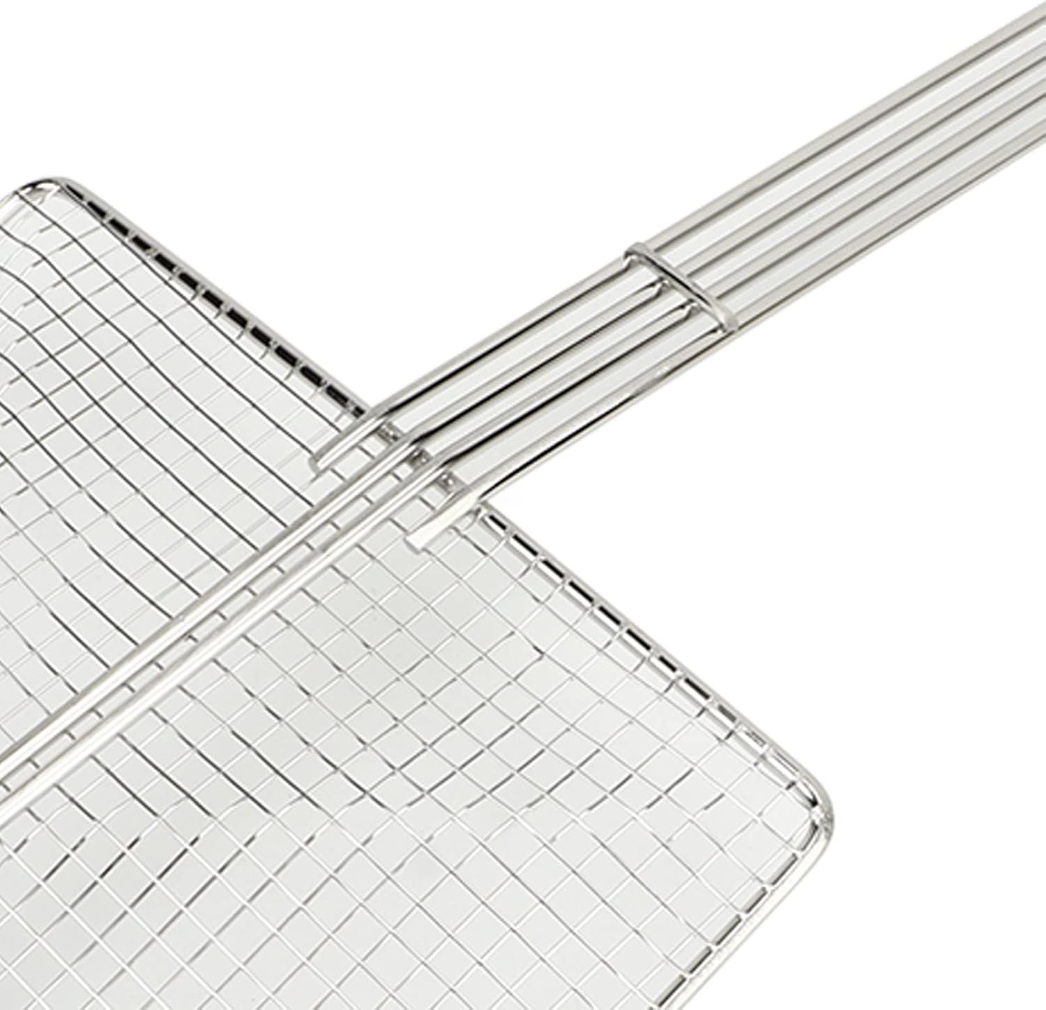 Stainless Steel Skimmer Ladle with Mesh Strainer for Cooking and Frying