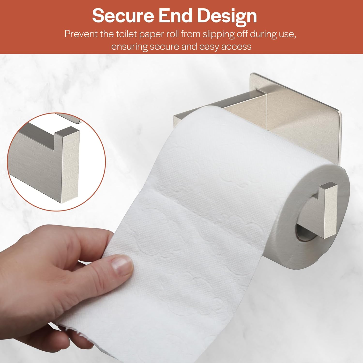 Empava Self-Adhesive Toilet Paper Holder