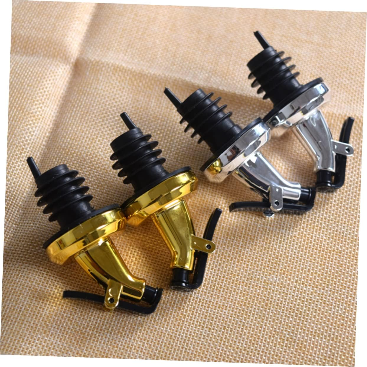 Alipis 12 Pcs Oil Nozzle Dispenser Set with Brush Lid