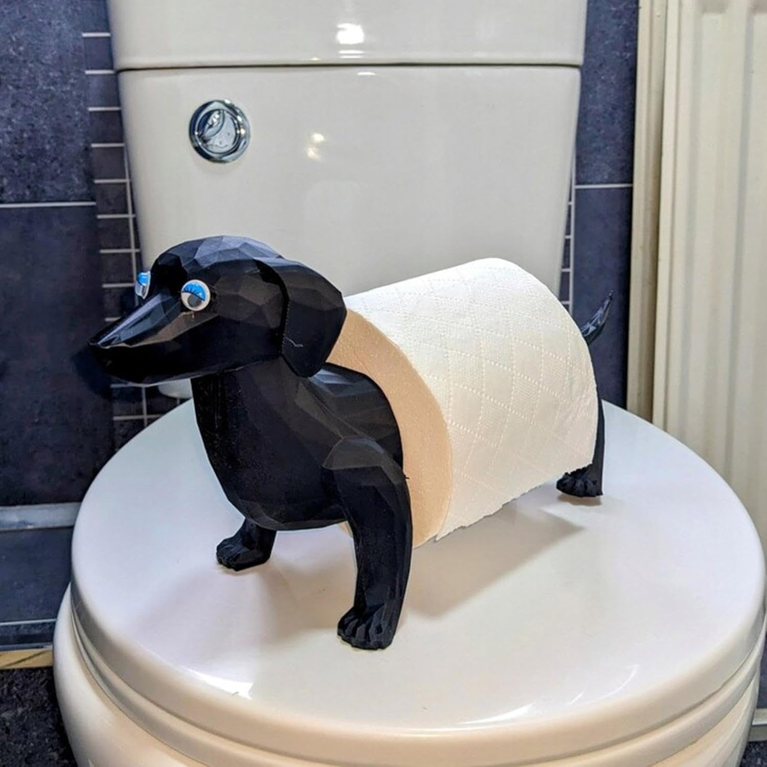 Cute Animal Toilet Paper Holder Funny Bathroom Decor