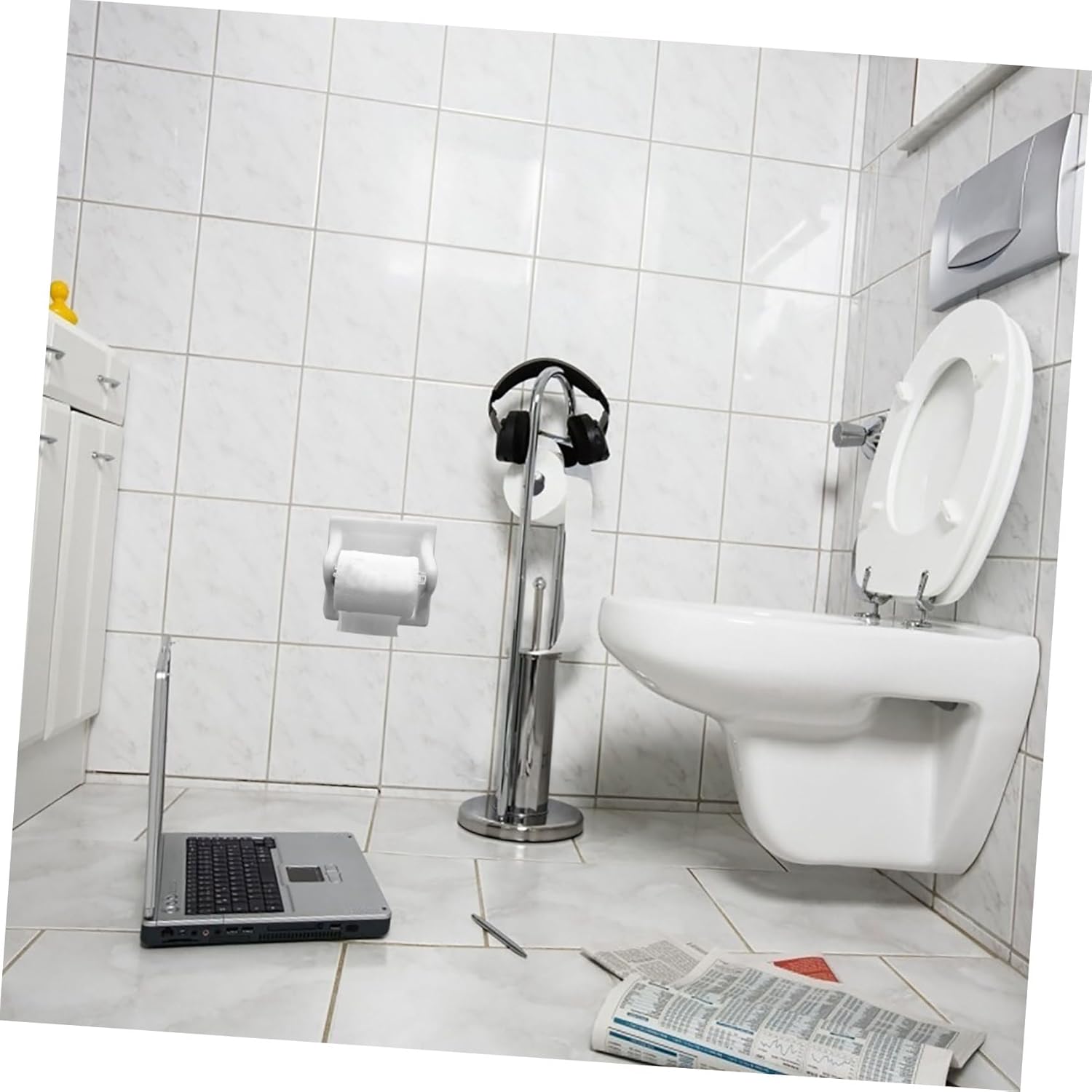 OHPHCALL Toilet Paper Holder Stainless Steel Rod Replacement