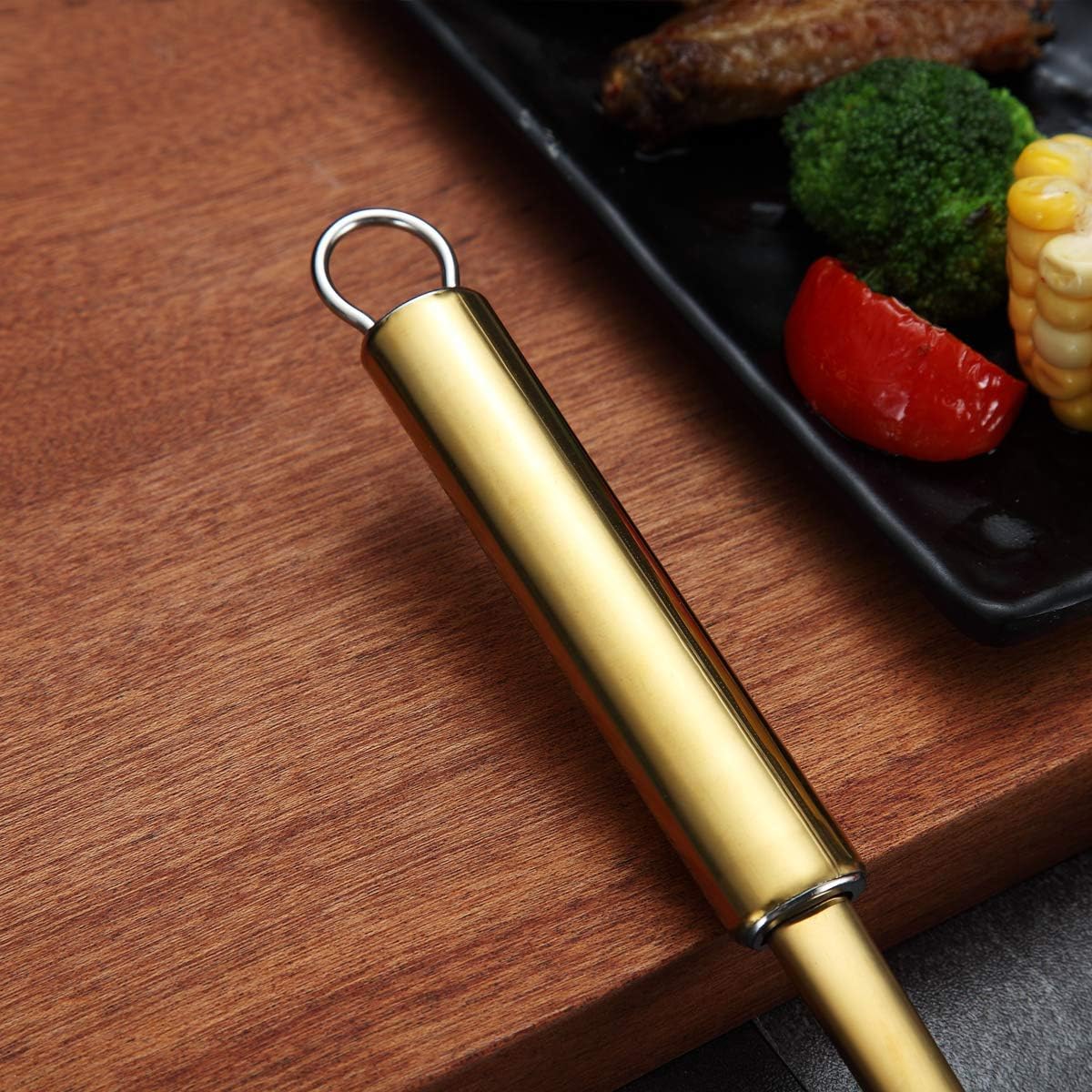 Berglander Gold Titanium Skimmer with Ergonomic Handle 1