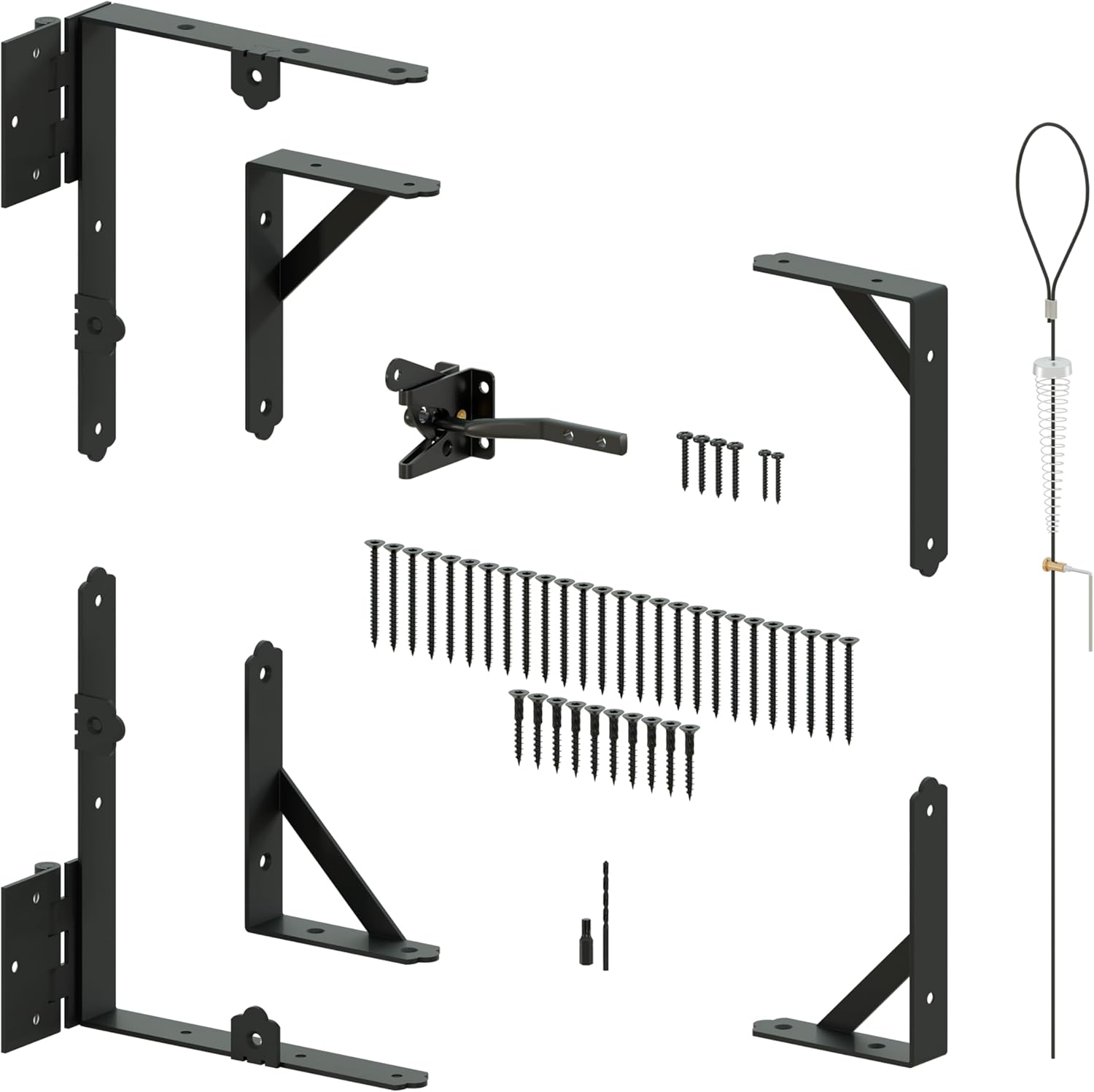 Secure Fences with Anti-Sag Support