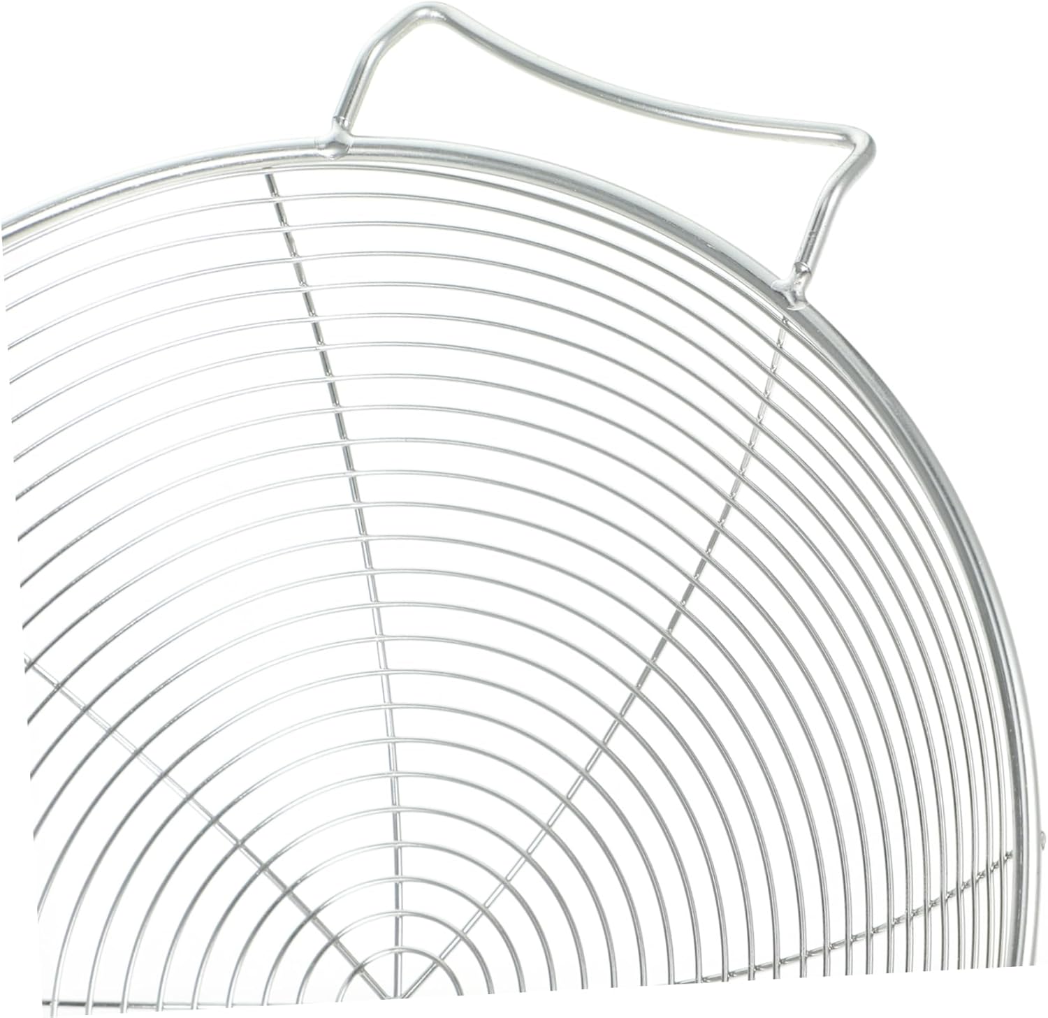 KICHOUSE 304 Stainless Steel Skimmer with Wooden Handle 1