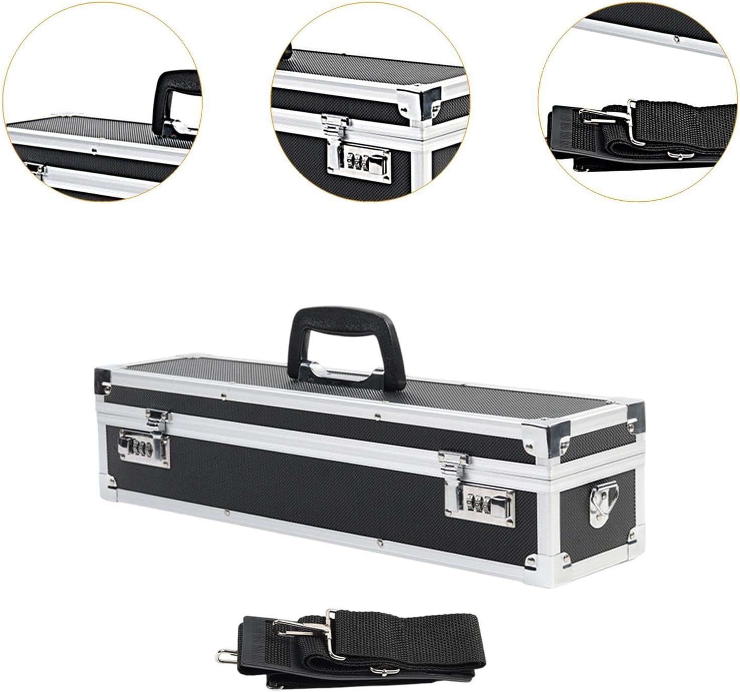 IEUDNS Chef Knives Lockable Storage Box with Compartments