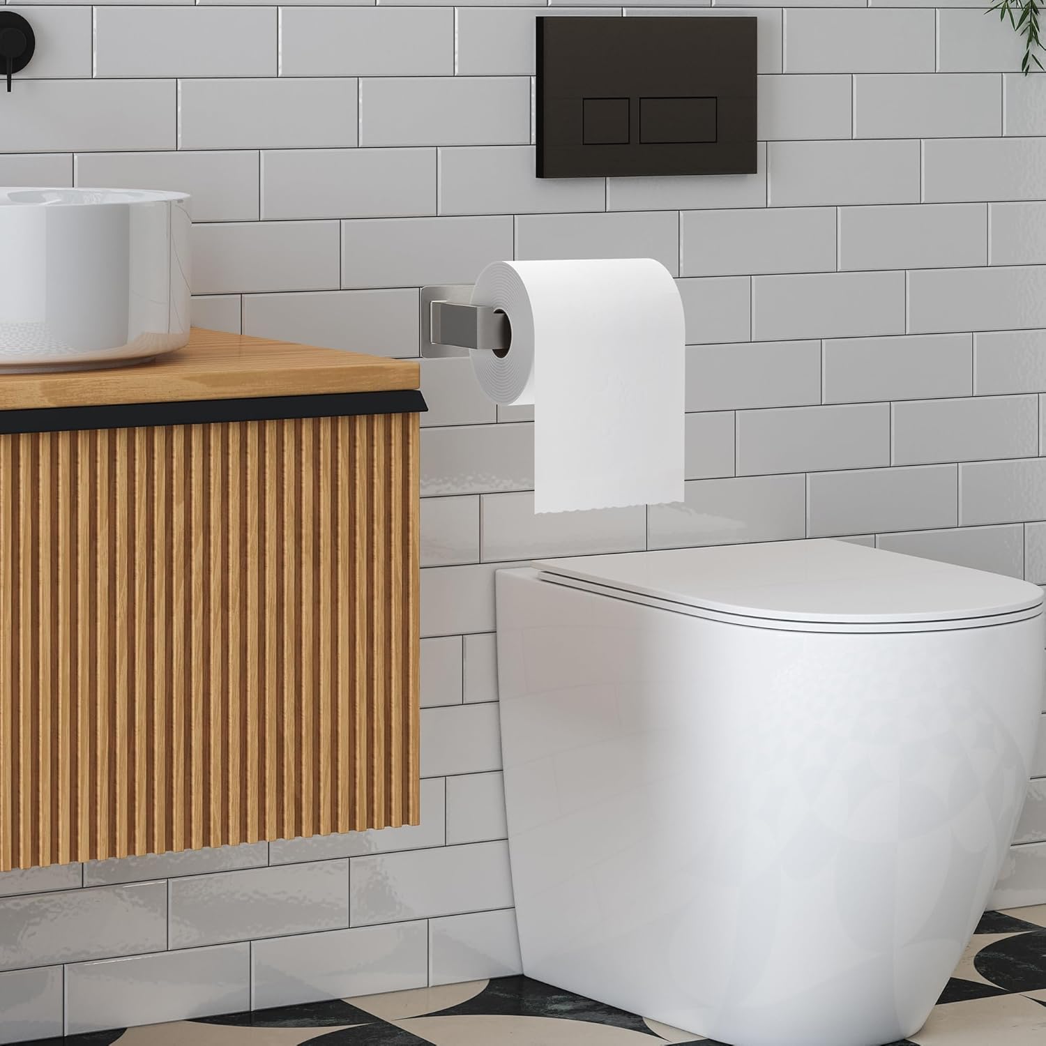 Empava Self-Adhesive Toilet Paper Holder