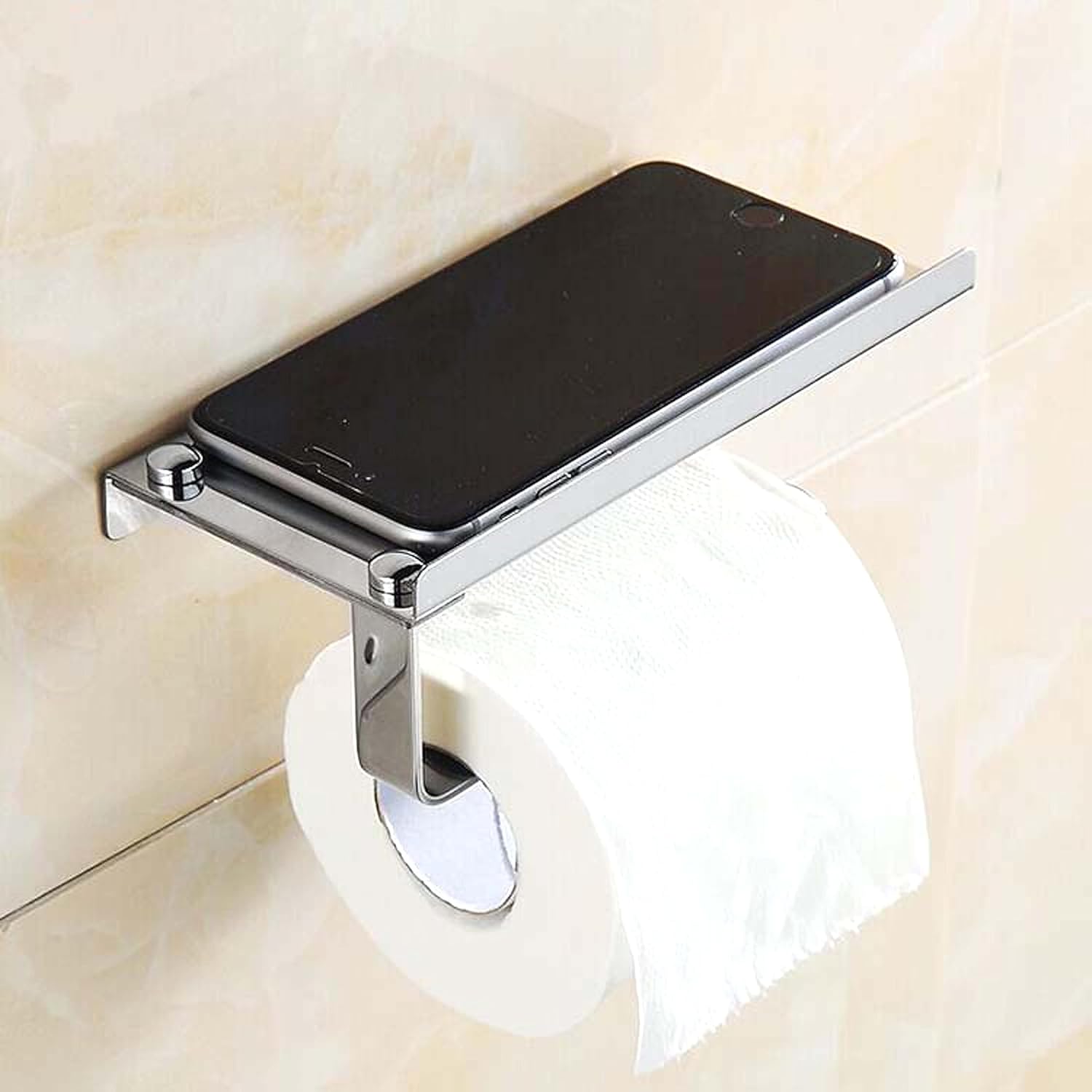Stainless Steel Toilet Paper Holder Wall Mount
