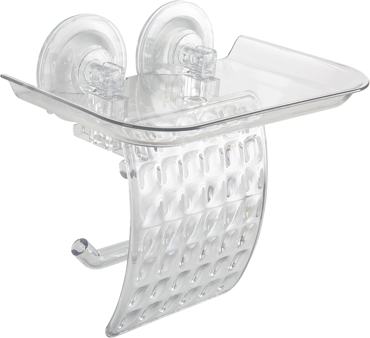 Bath Bliss Suction Cup Toilet Paper Holder