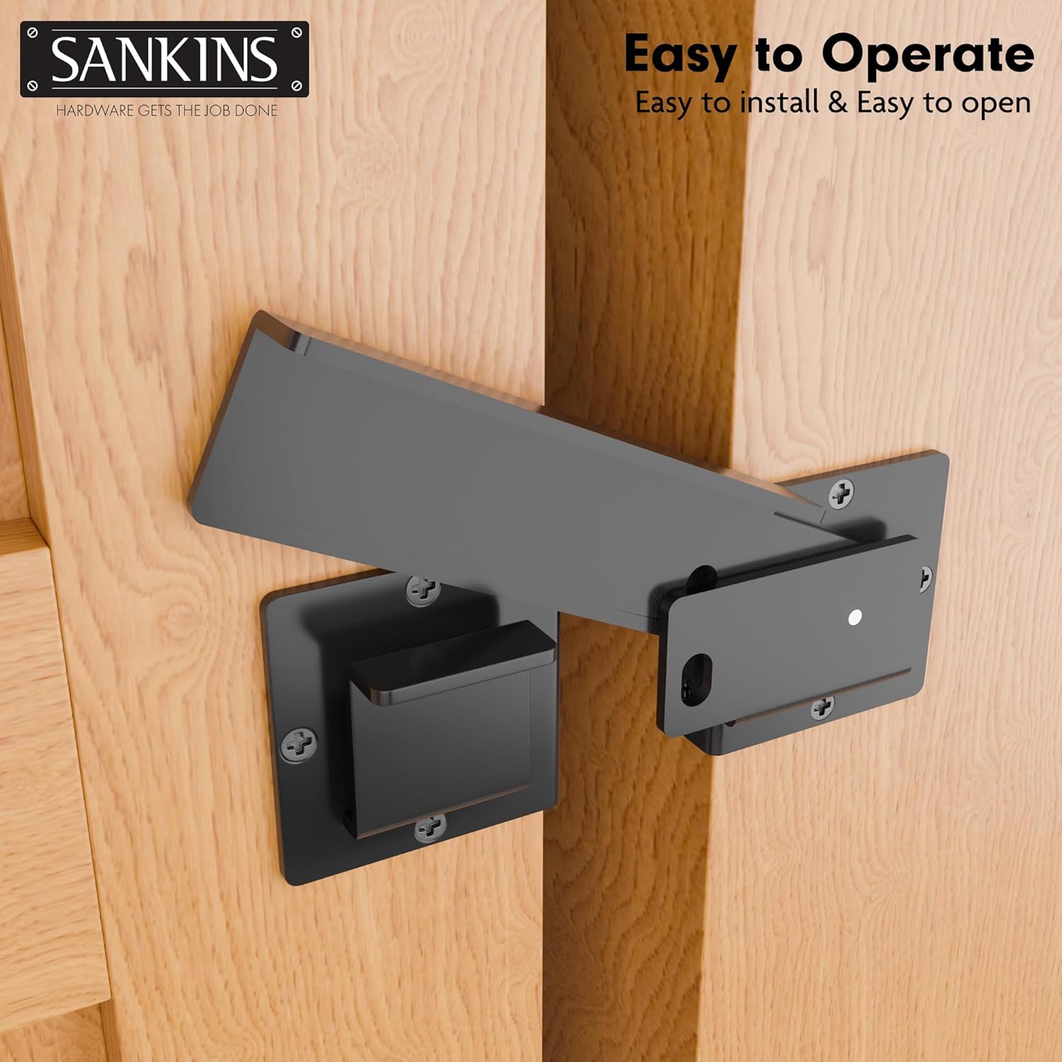 Heavy Duty Flip Gate Latch for Outdoor Use