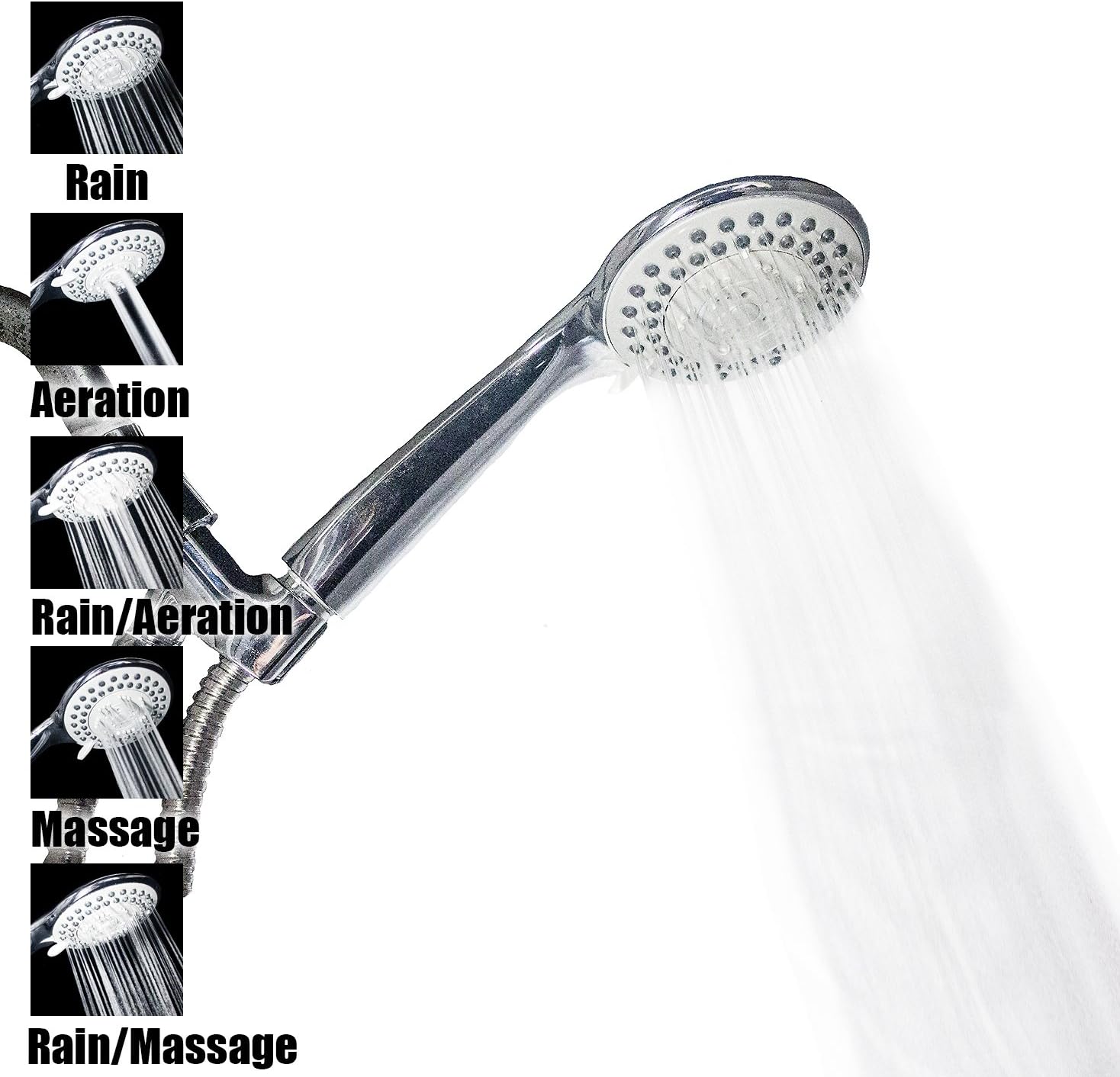 High-Power Relaxing Shower Head