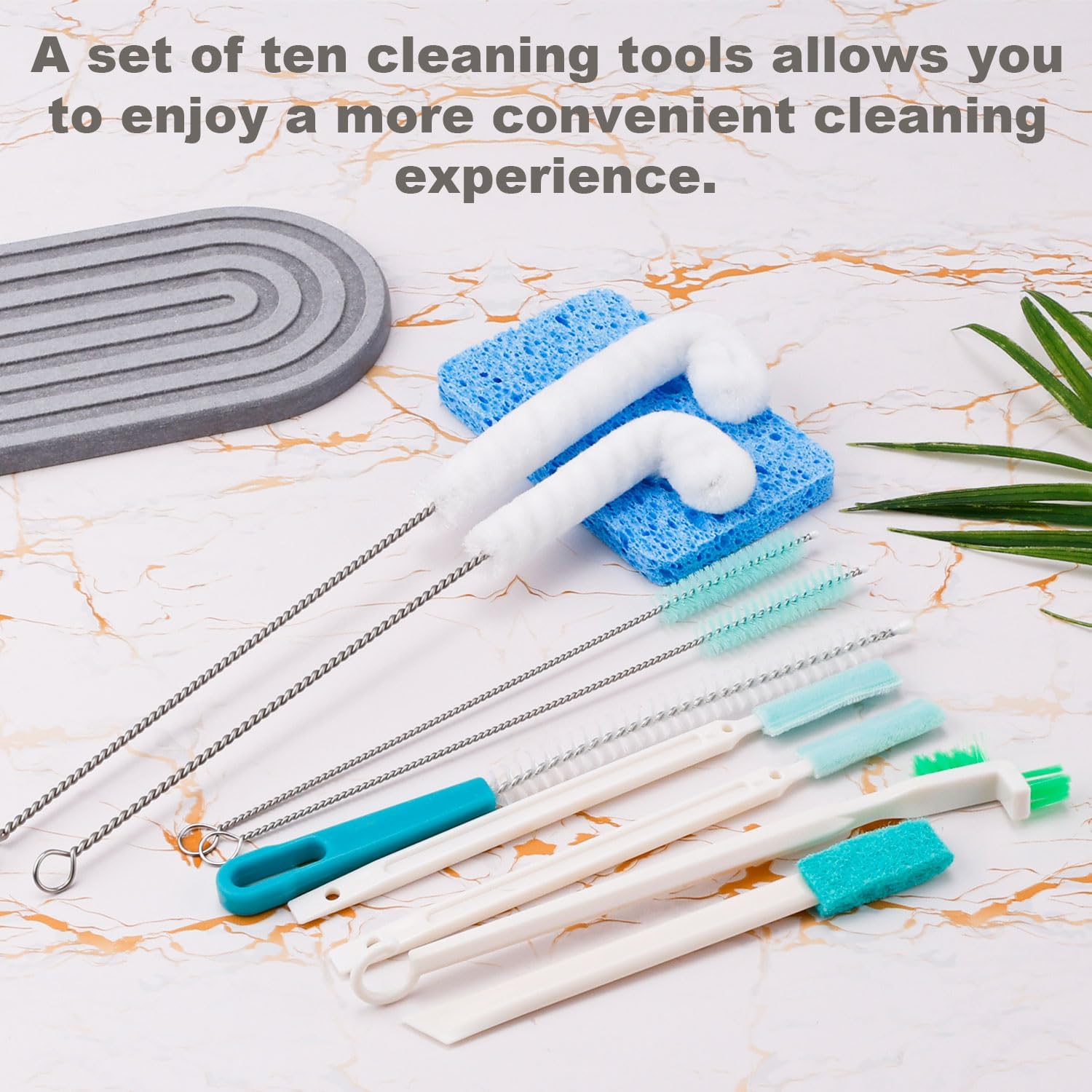 Gosknor 10PCS Ice Machine Cleaner Brush Set