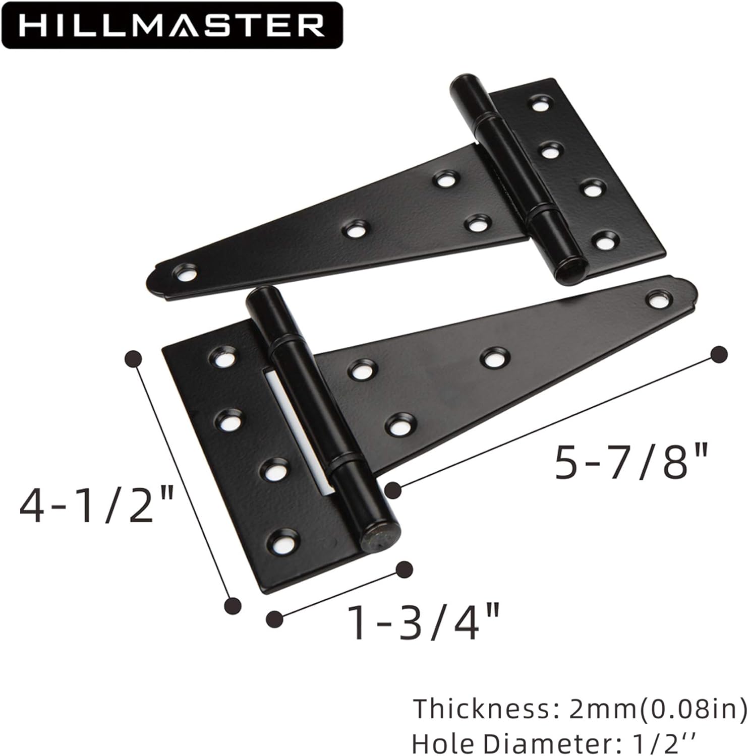 Sturdy Self-Locking Gate Hardware Set