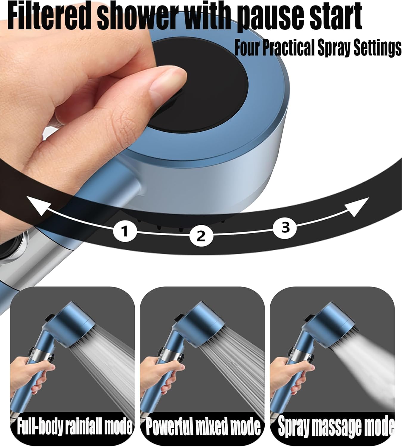 Xianshengle Filtered High-Pressure Shower Head