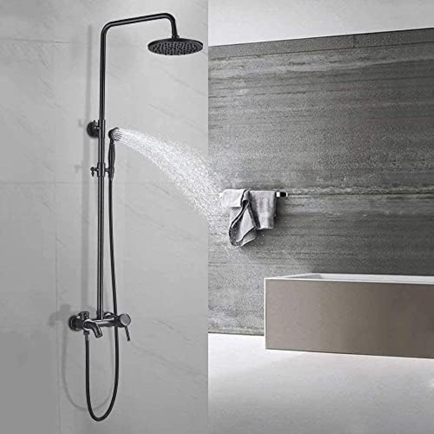 Stainless Steel Showers Luxury Massage Faucets