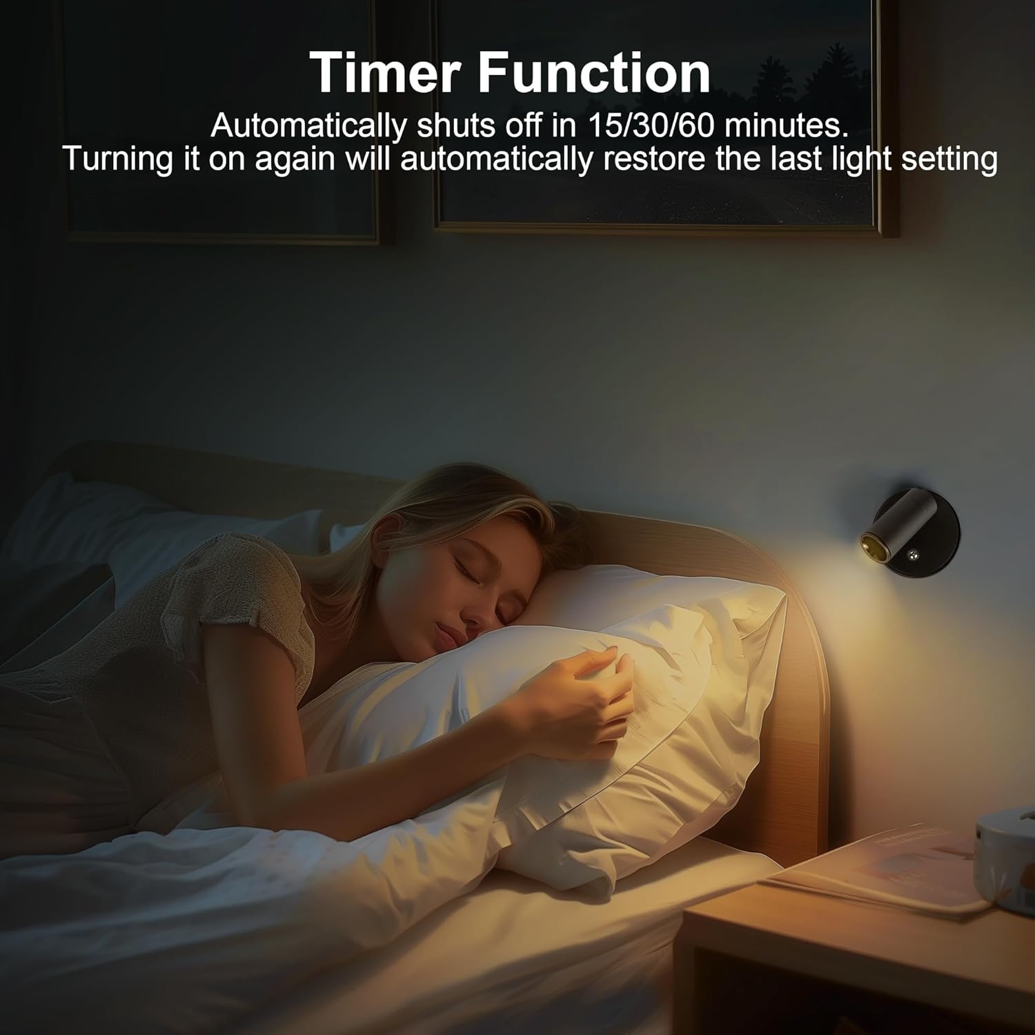 2-Pack Rechargeable LED Spotlight with Remote Control