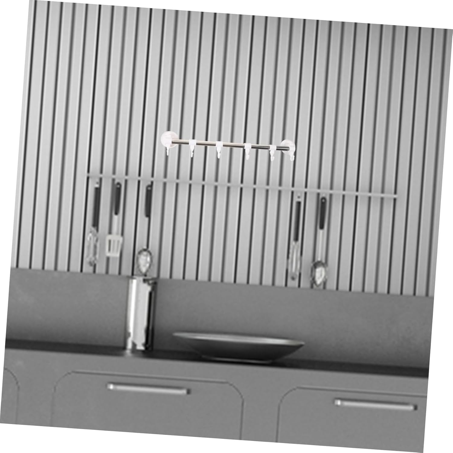 Housoutil 6 Hook Suction Cup Towel Mount 1