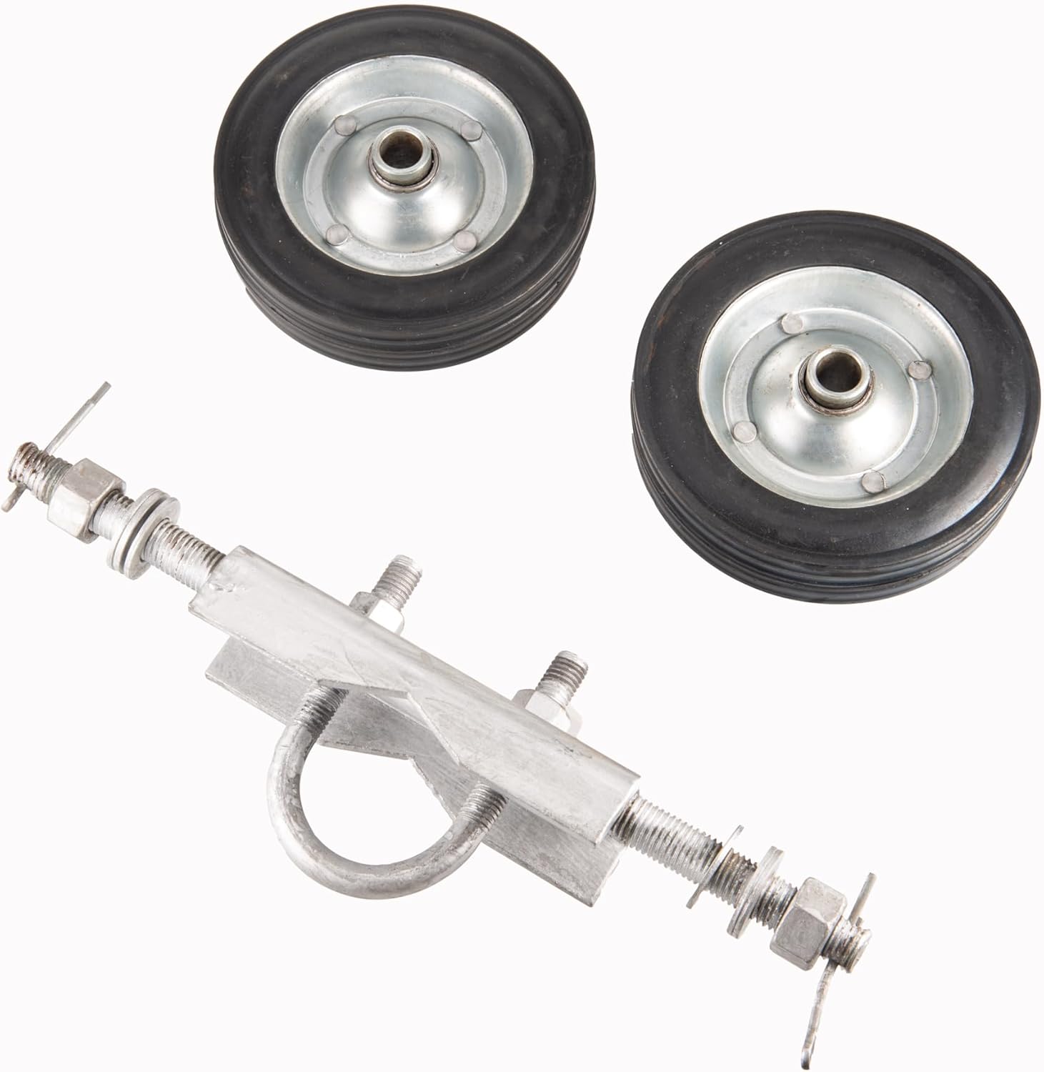Plutreas 6-Inch Gate Wheel - Dual-Purpose Chain Link Fence Carrier
