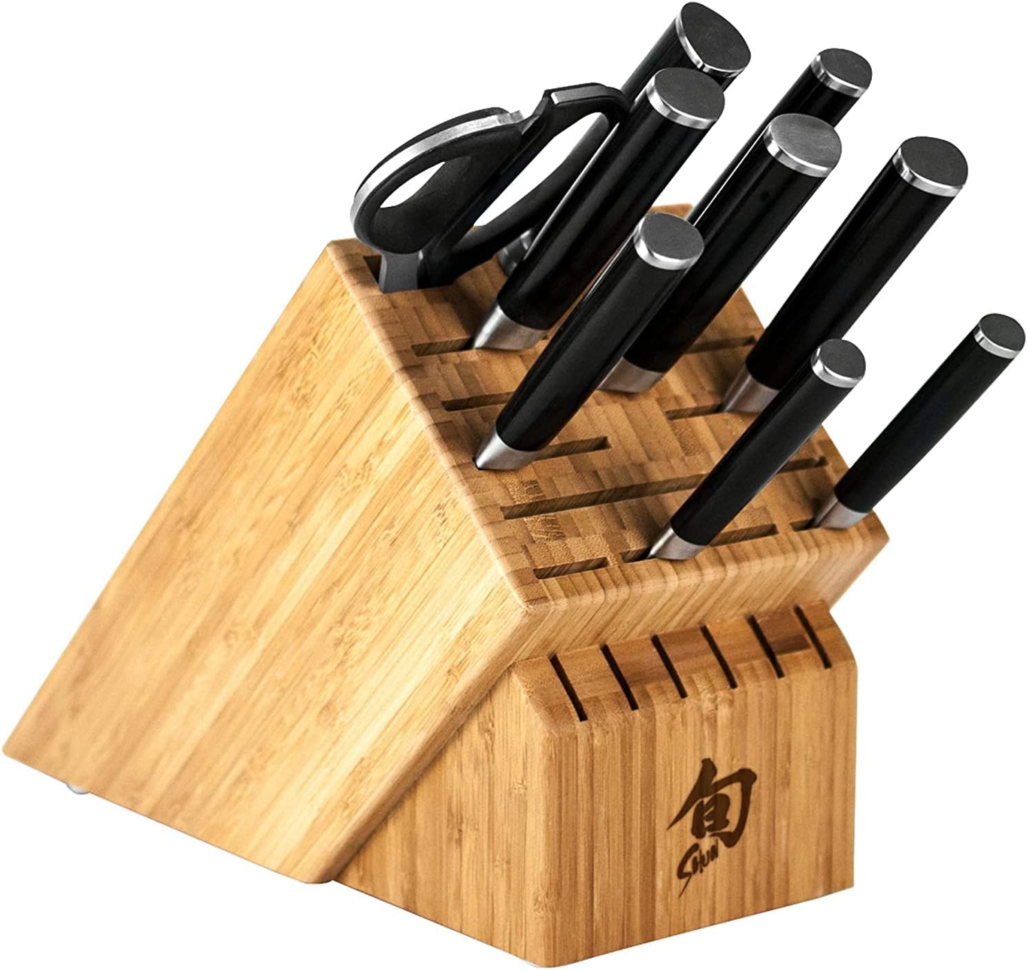 Shun Bamboo Knife Block with 22 Slots