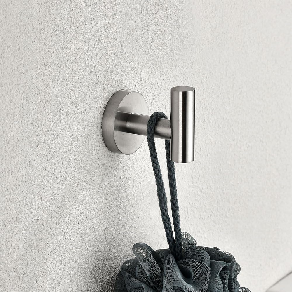 Anqtovp 5-Piece Bathroom Hardware Set Wall Mounted