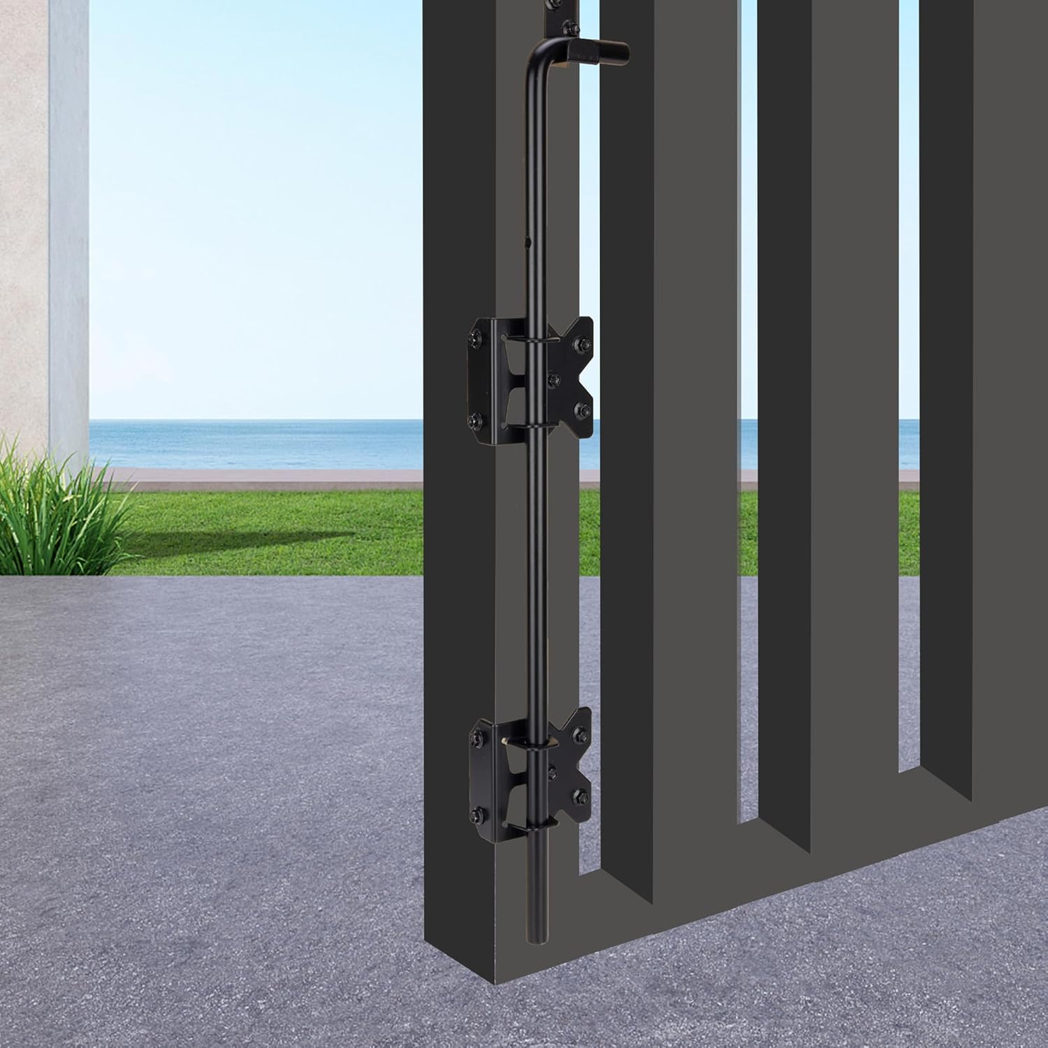 Upgrade 18 Heavy Duty Cane Bolt Gate Drop Rod
