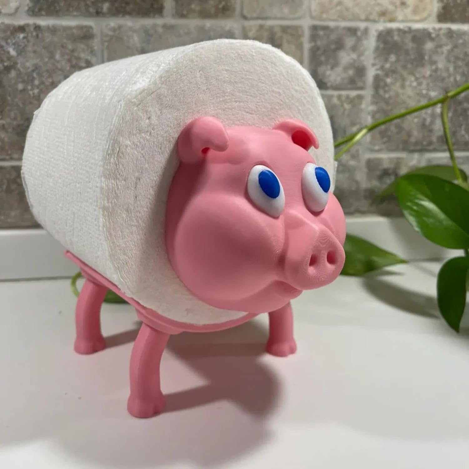 Cute Animal Toilet Paper Holder Funny Bathroom Decor