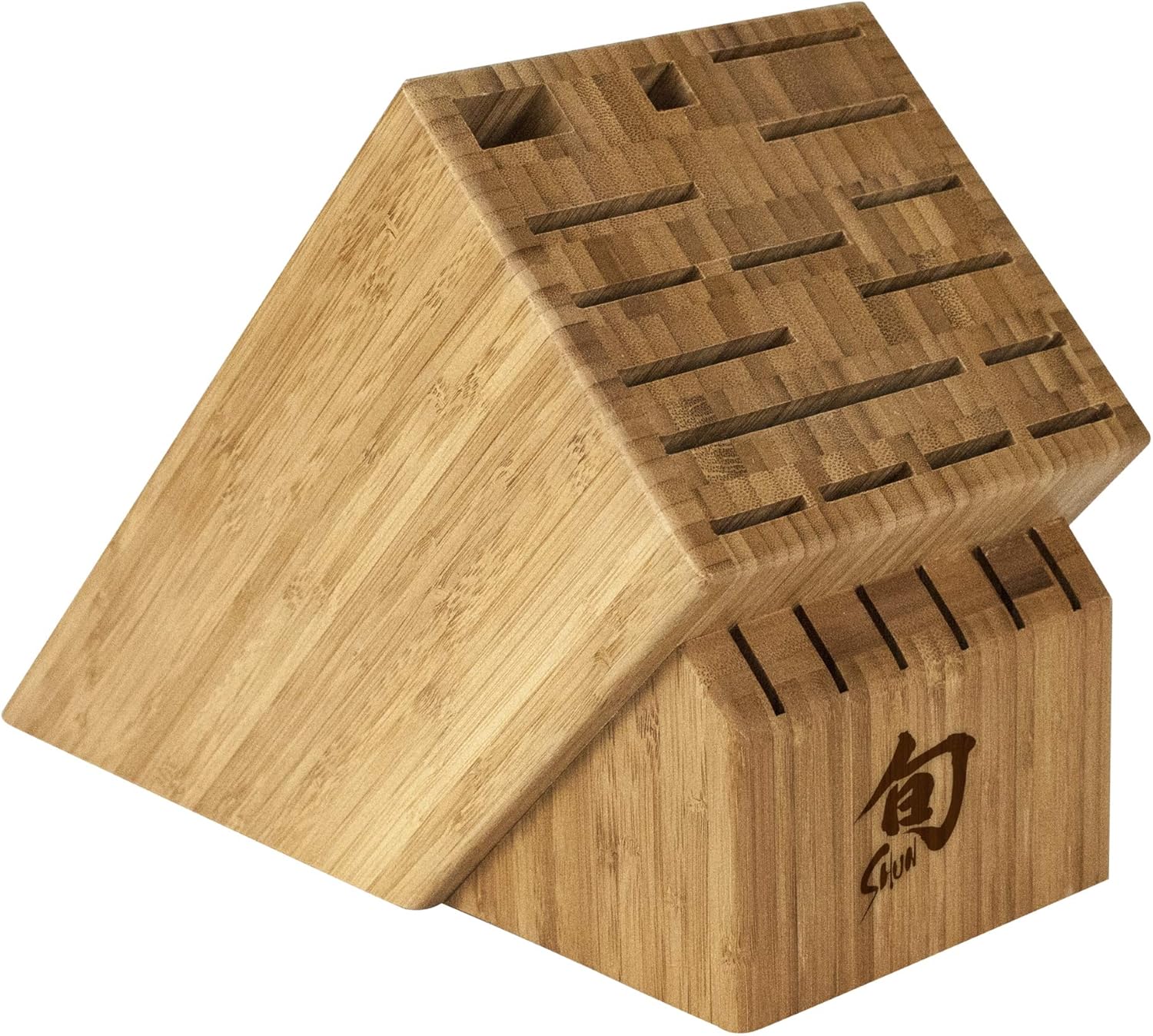 Shun Bamboo Knife Block with 22 Slots