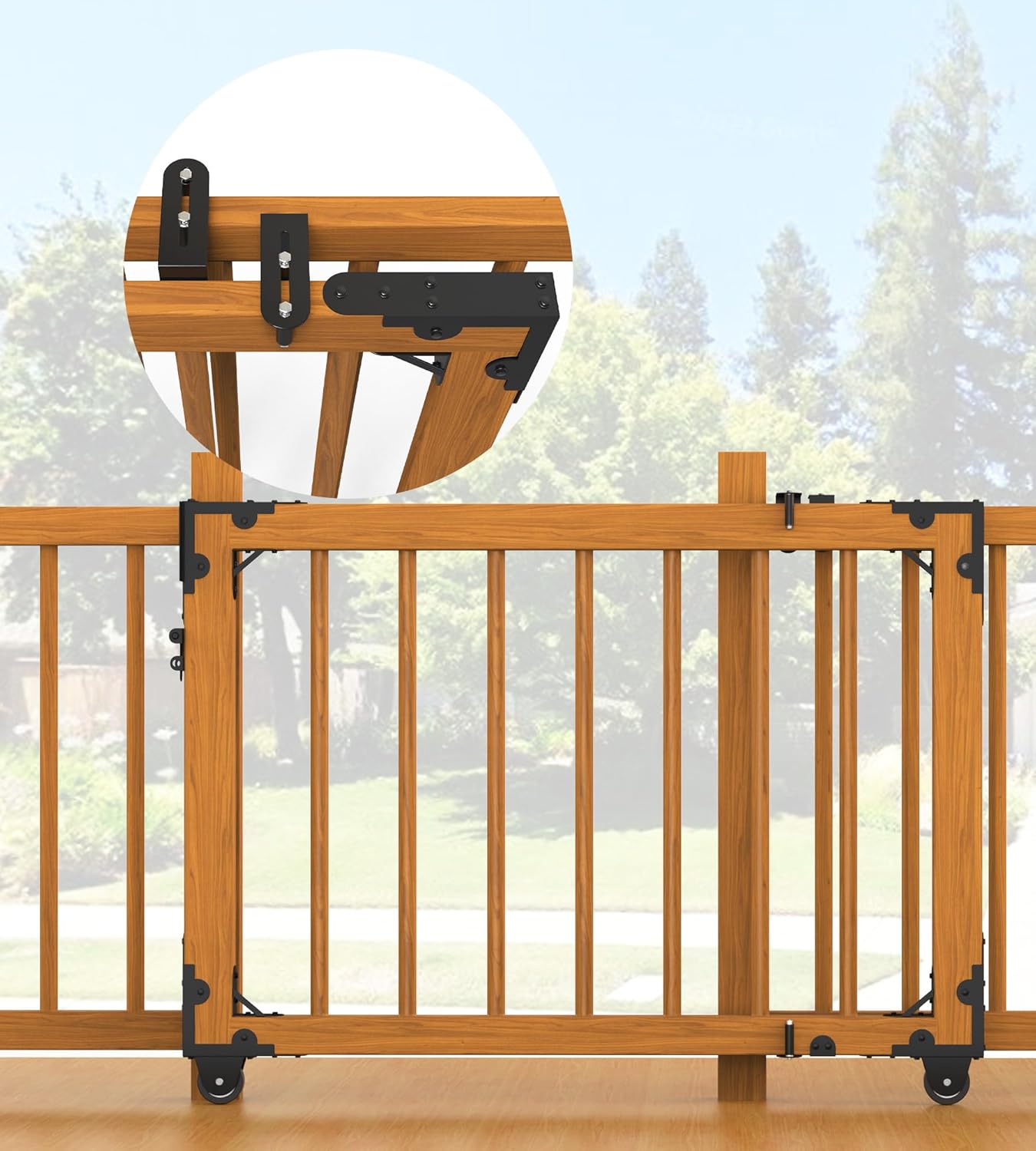 Heavy-Duty Outdoor Sliding Gate Kit