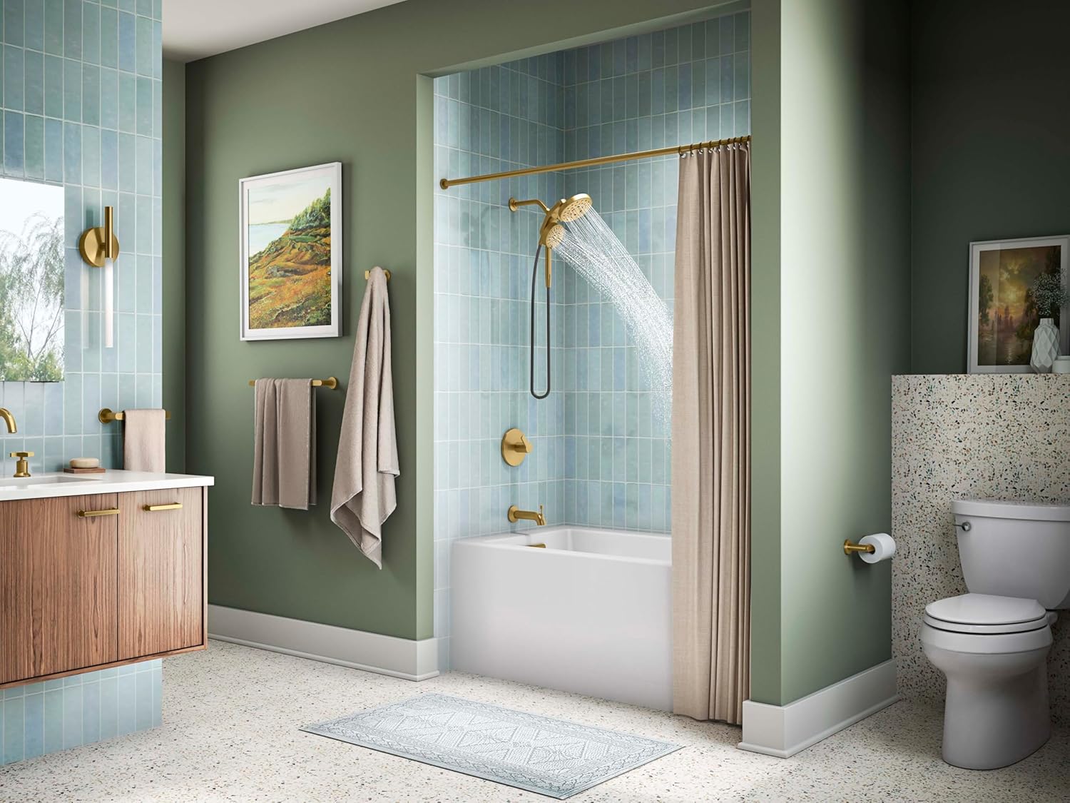 Time-Saving Bath Room Essential with Modern Design Stainless Steel Toilet Paper Holder