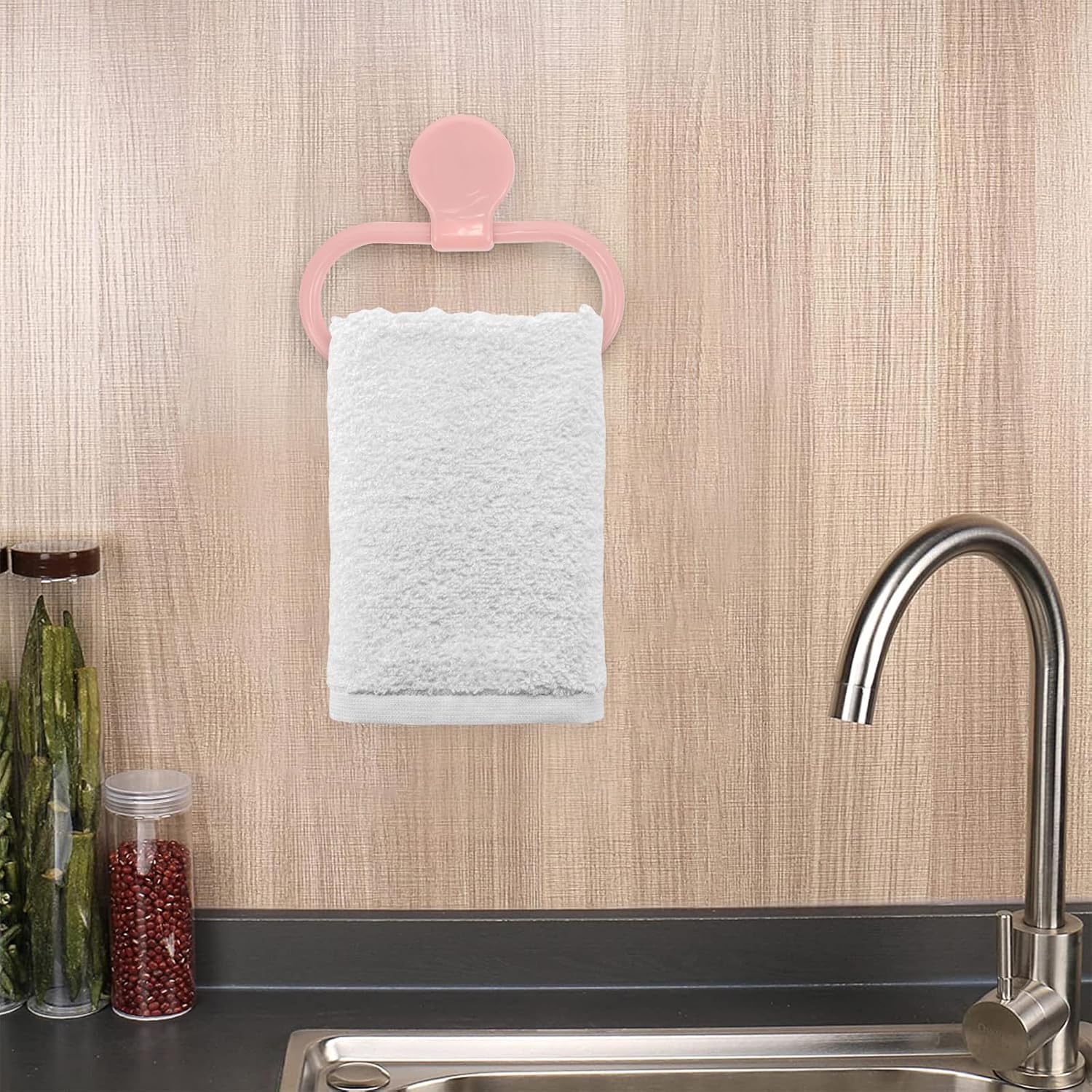 JOINPAYA No Drilling Magnetic Towel Ring Holder