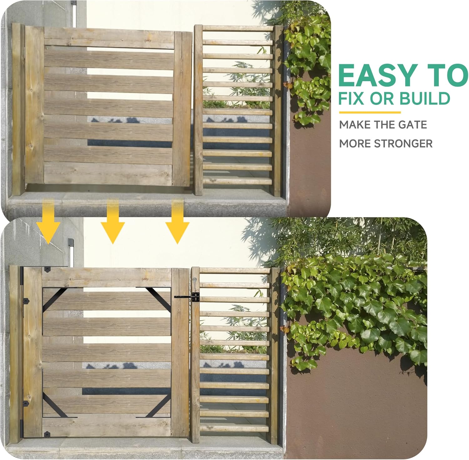 Secure Fences with Anti-Sag Support