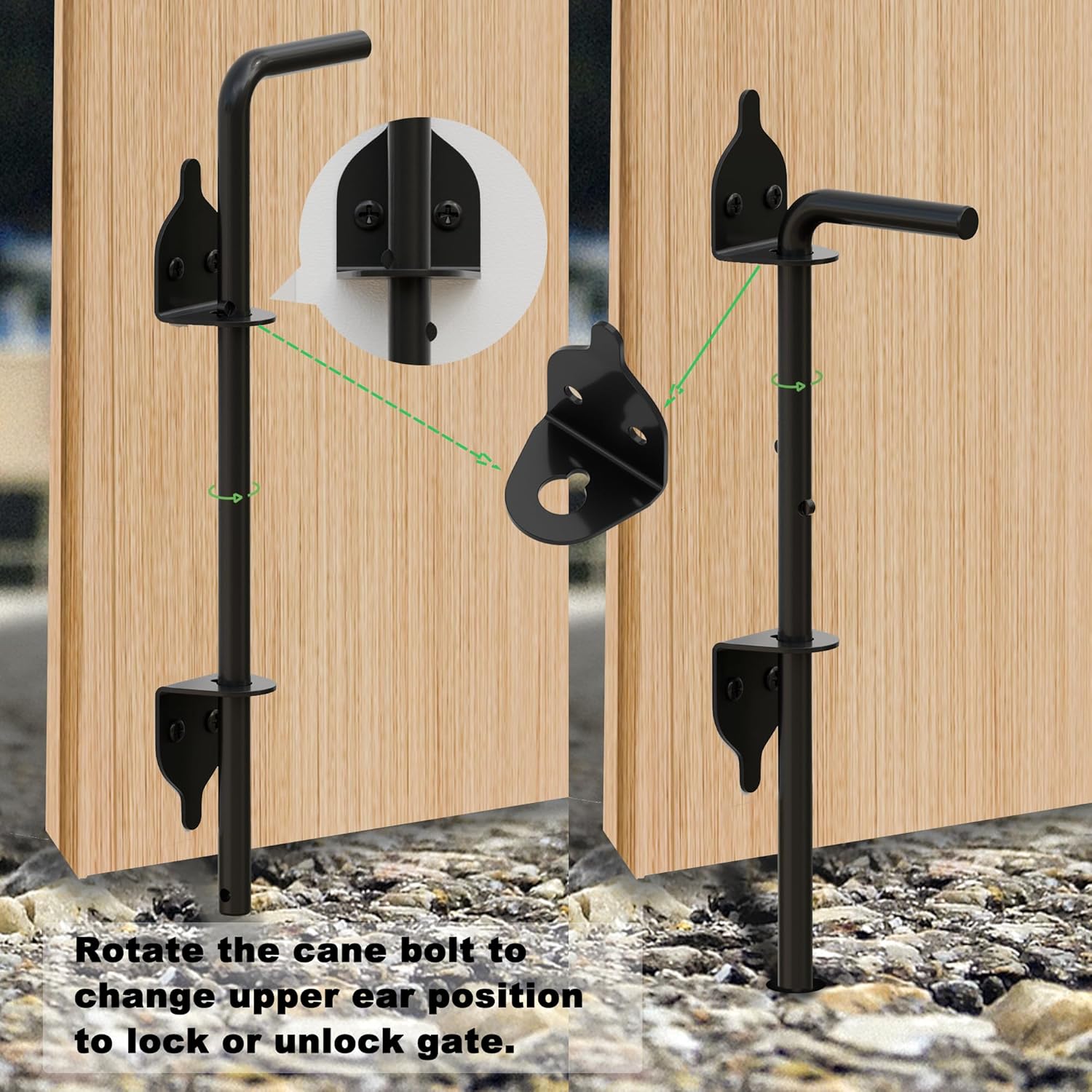 Real Fancy Drop Gate 12-Inch Heavy Duty Secure