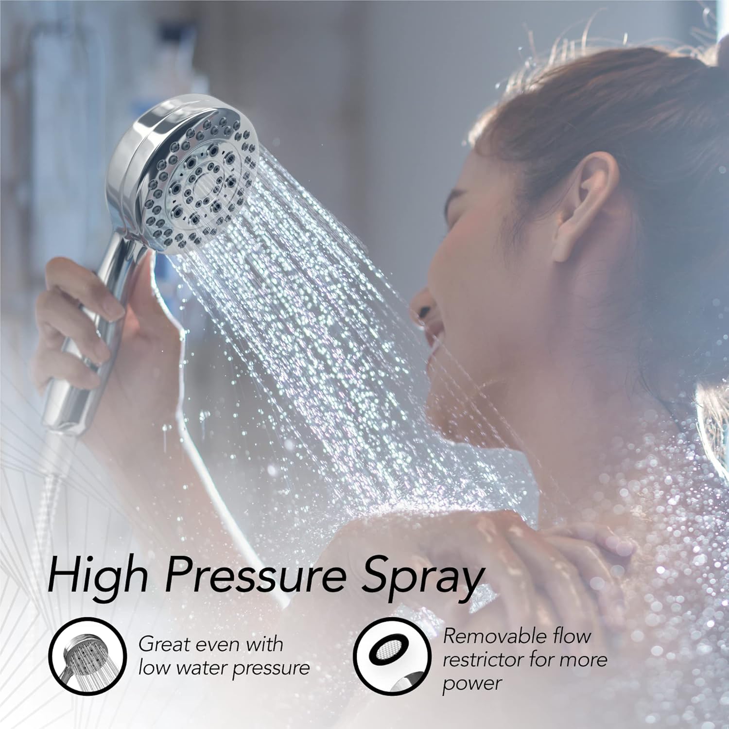 Matstrom Handheld Shower Head spa-grade performance for everyday use