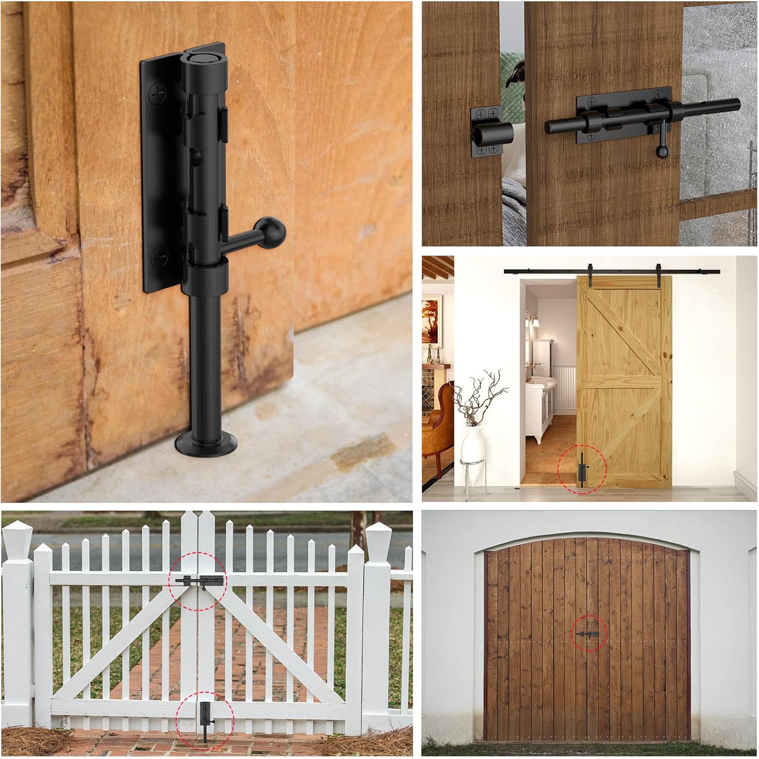 Mbotnee High-Quality Gate Bolt Latch