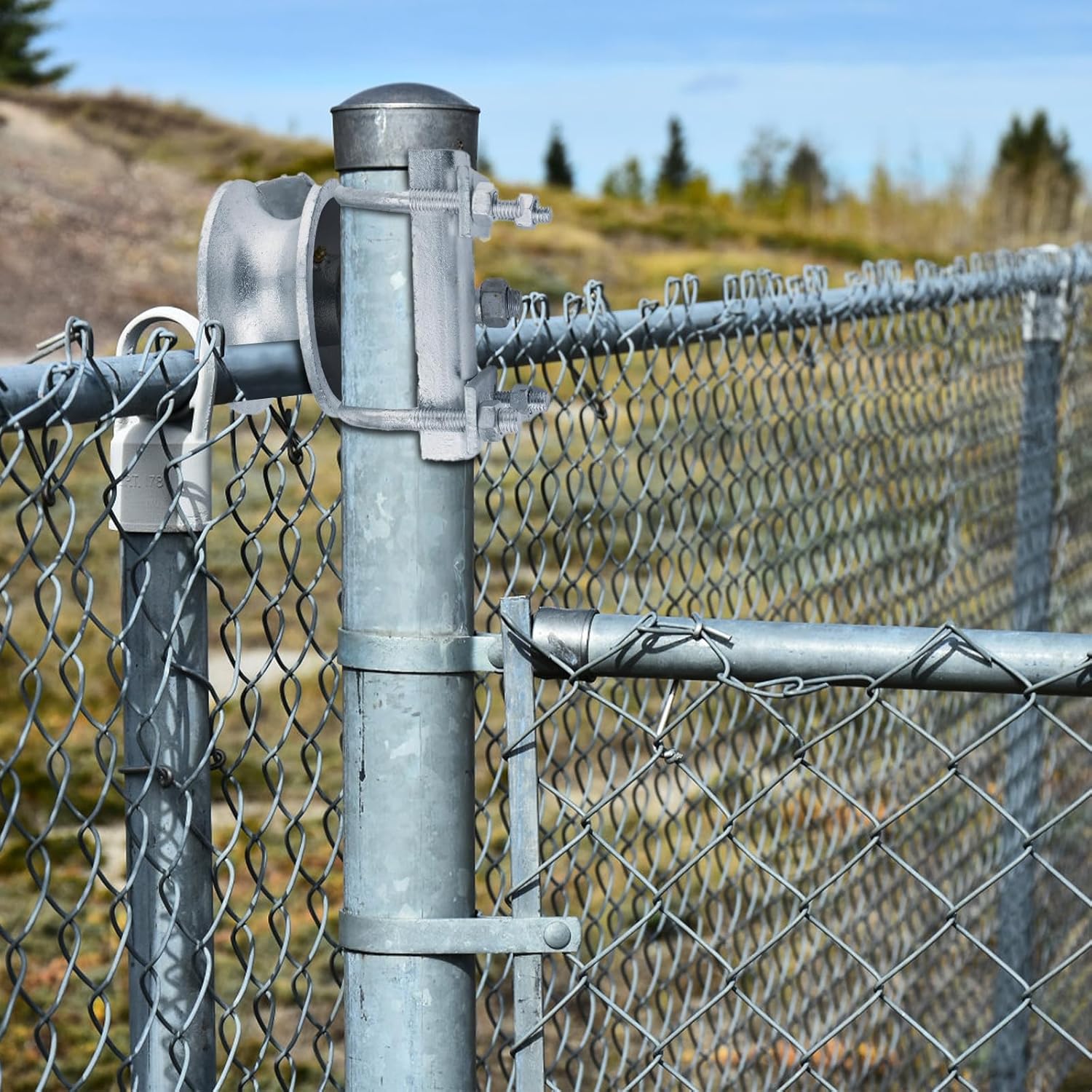 Galvanized Pipe Track Wheel for Gates
